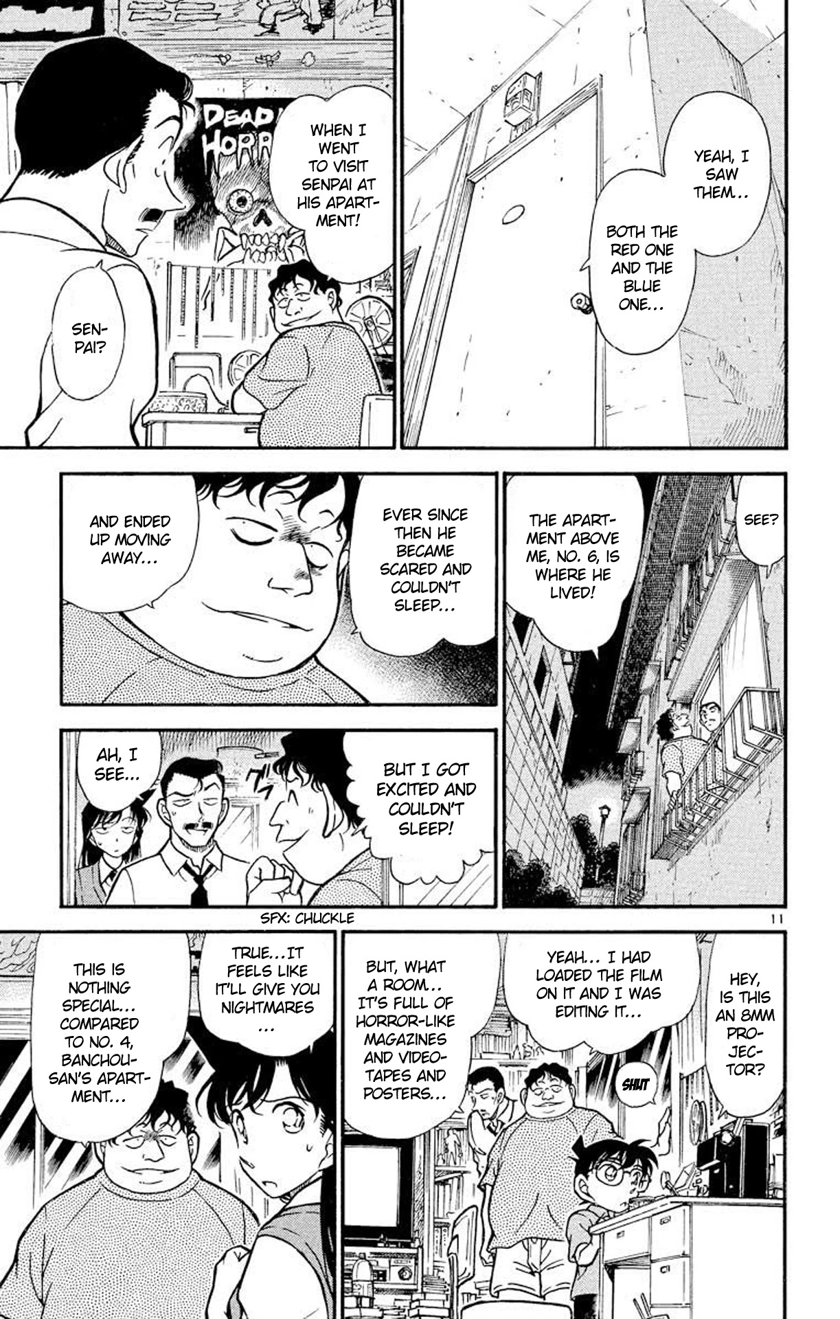 Detective Conan Chapter 356 page 12 - Chapter 356: The Ghost Mansion's Mystery (2)