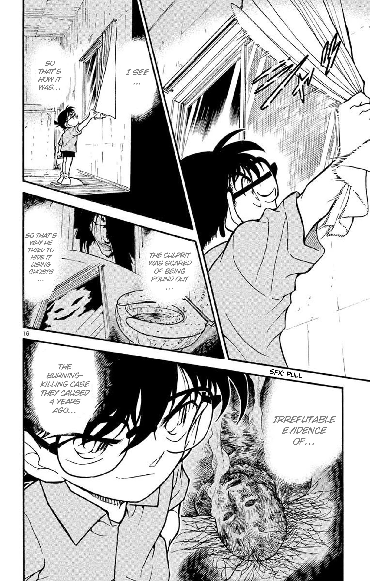 Detective Conan Chapter 356 page 17 - Chapter 356: The Ghost Mansion's Mystery (2)