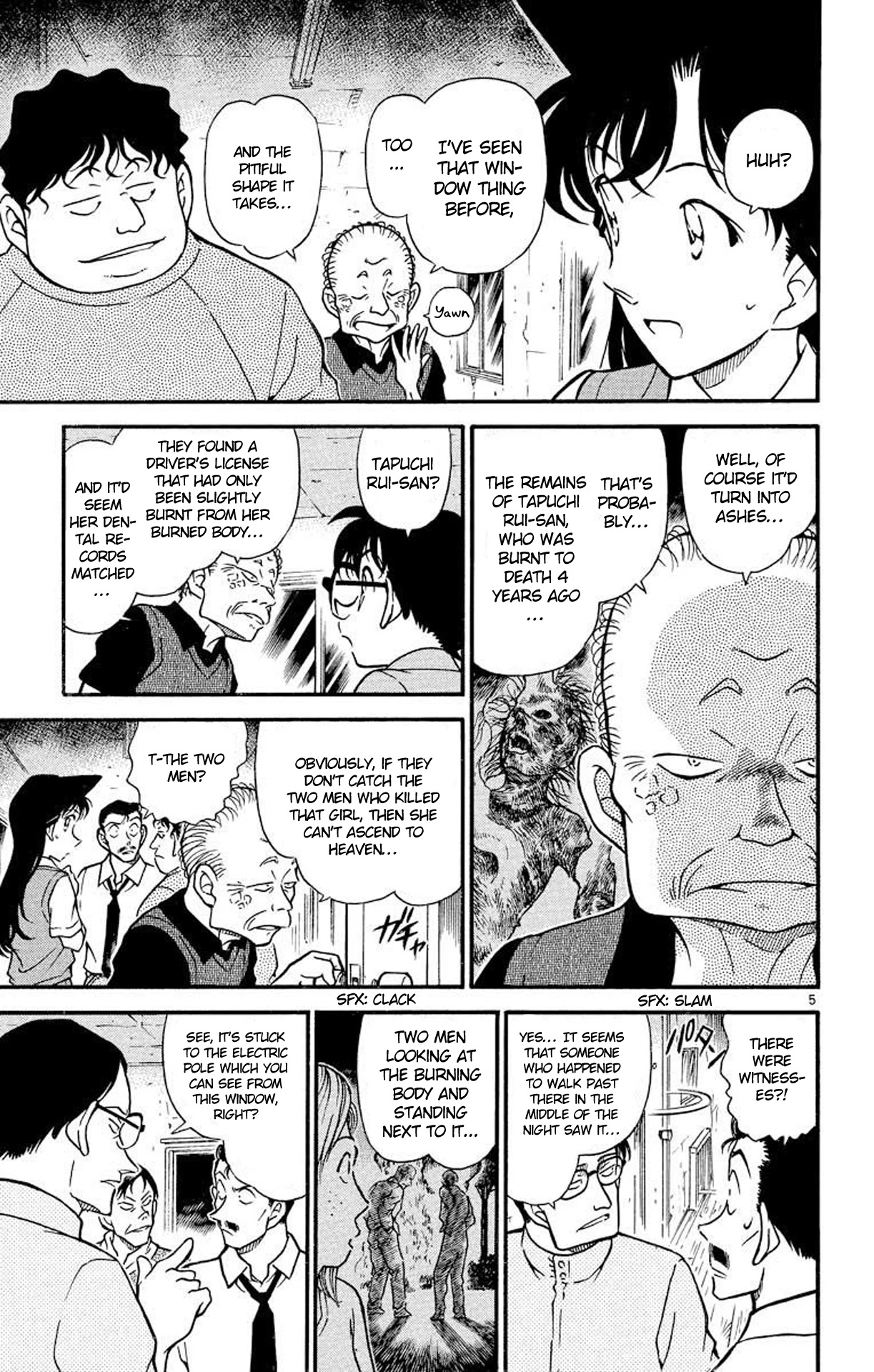 Detective Conan Chapter 356 page 6 - Chapter 356: The Ghost Mansion's Mystery (2)