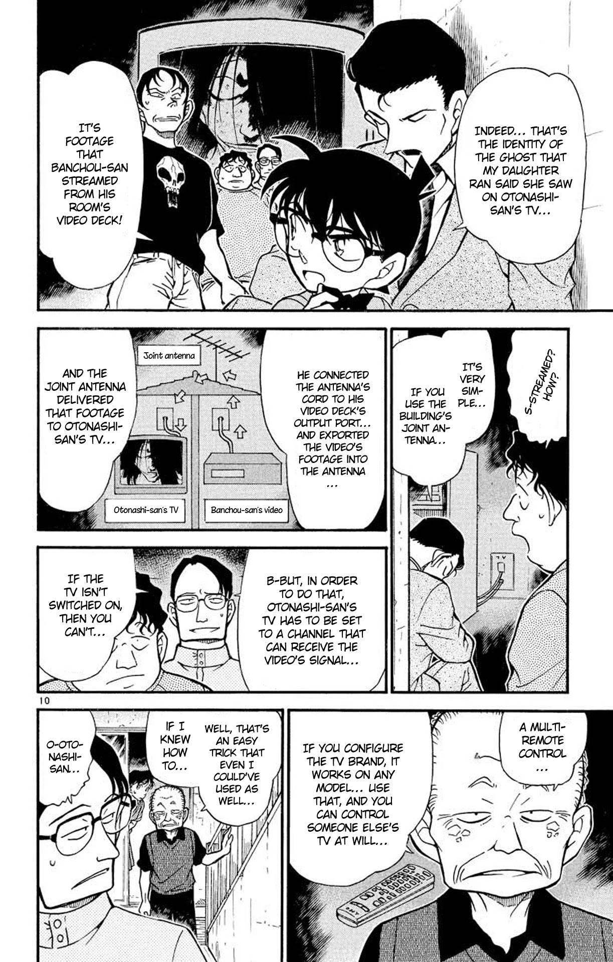 Detective Conan Chapter 357 page 11 - Chapter 357: The Ghost Mansion's Mystery (3)