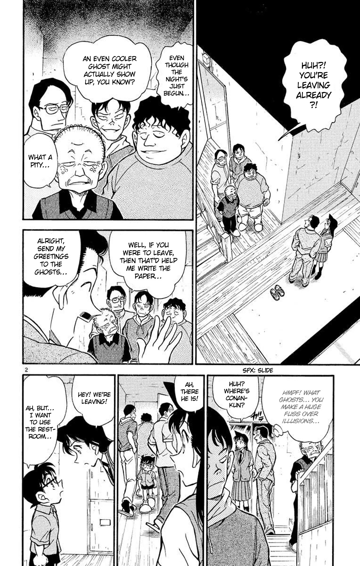 Detective Conan Chapter 357 page 3 - Chapter 357: The Ghost Mansion's Mystery (3)