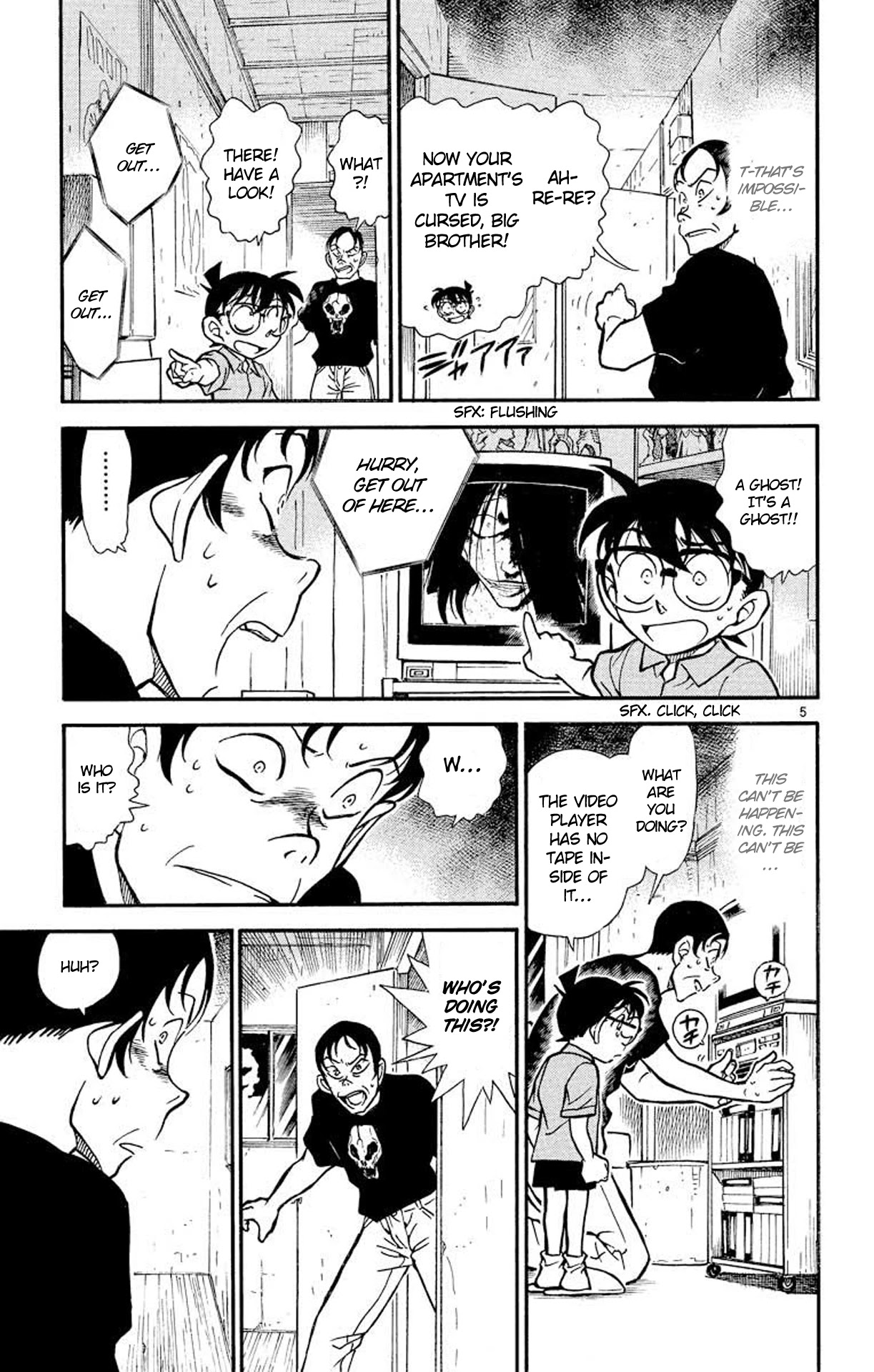 Detective Conan Chapter 357 page 6 - Chapter 357: The Ghost Mansion's Mystery (3)