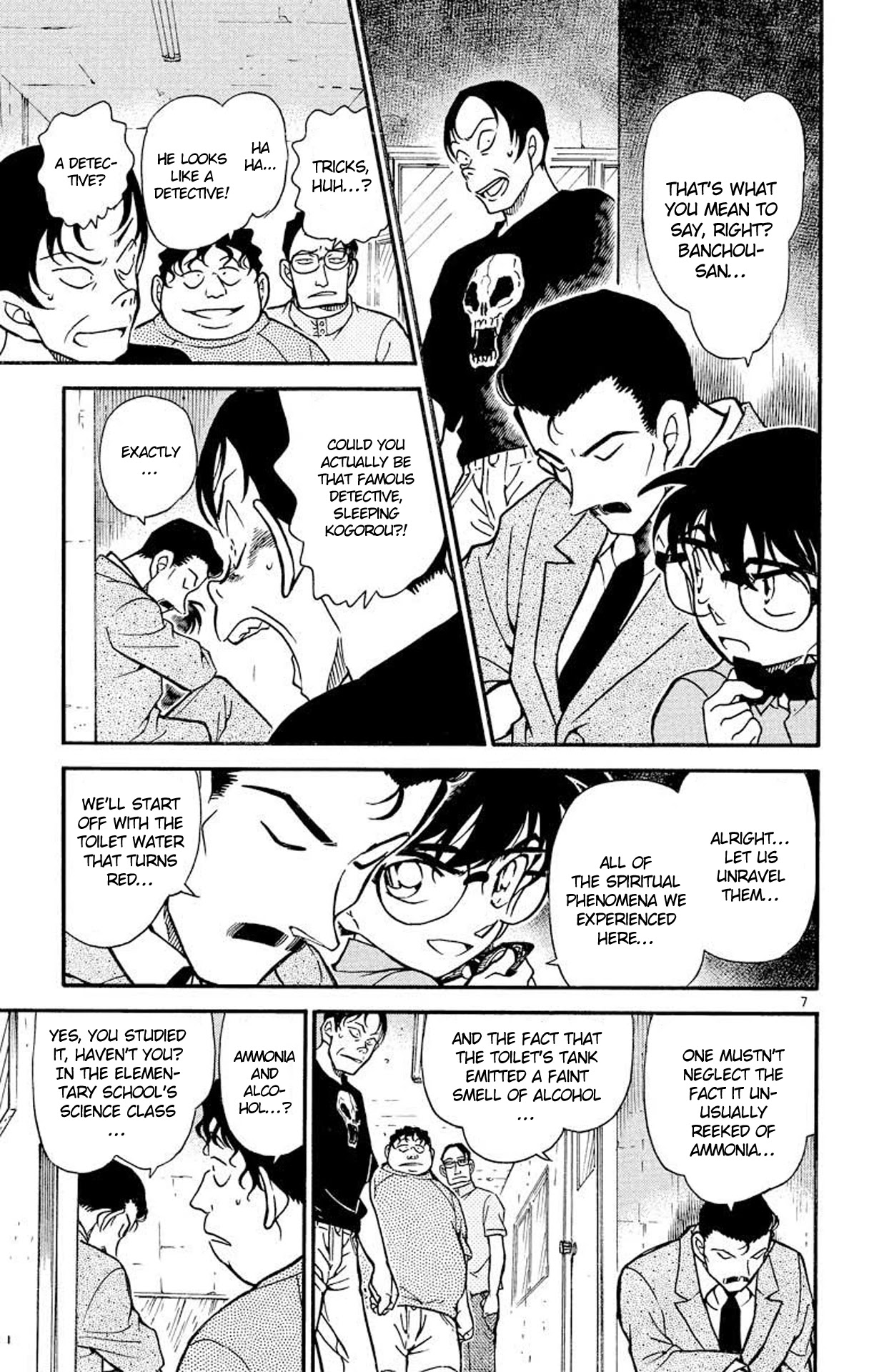 Detective Conan Chapter 357 page 8 - Chapter 357: The Ghost Mansion's Mystery (3)