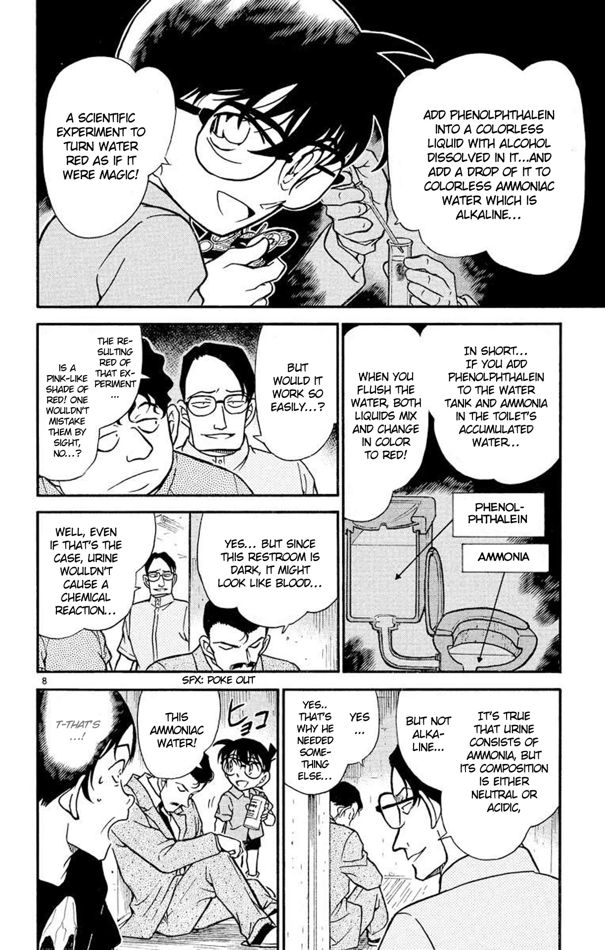 Detective Conan Chapter 357 page 9 - Chapter 357: The Ghost Mansion's Mystery (3)