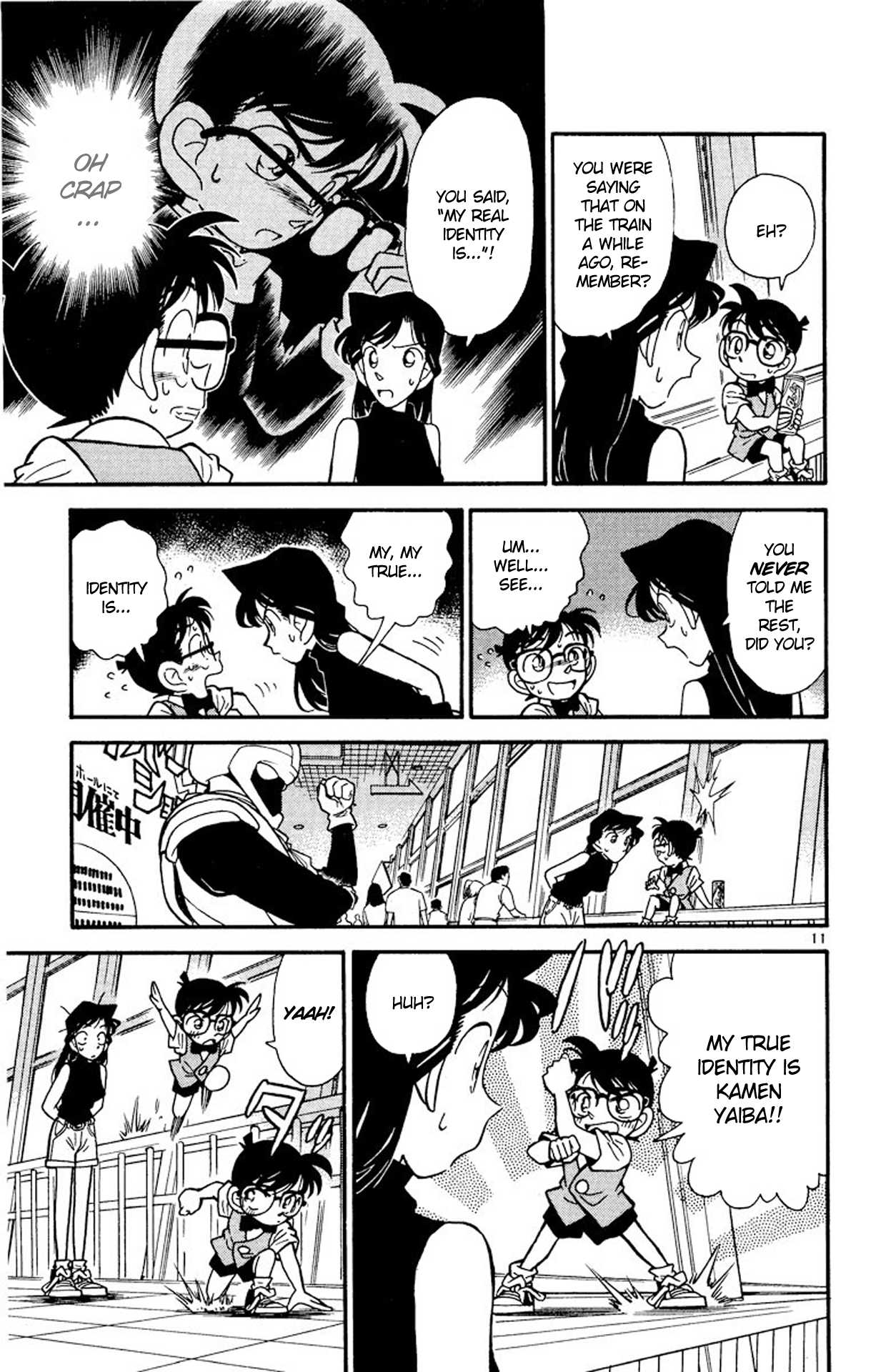 Detective Conan Chapter 36 page 12 - Chapter 36: Code Sheet Obtained!!