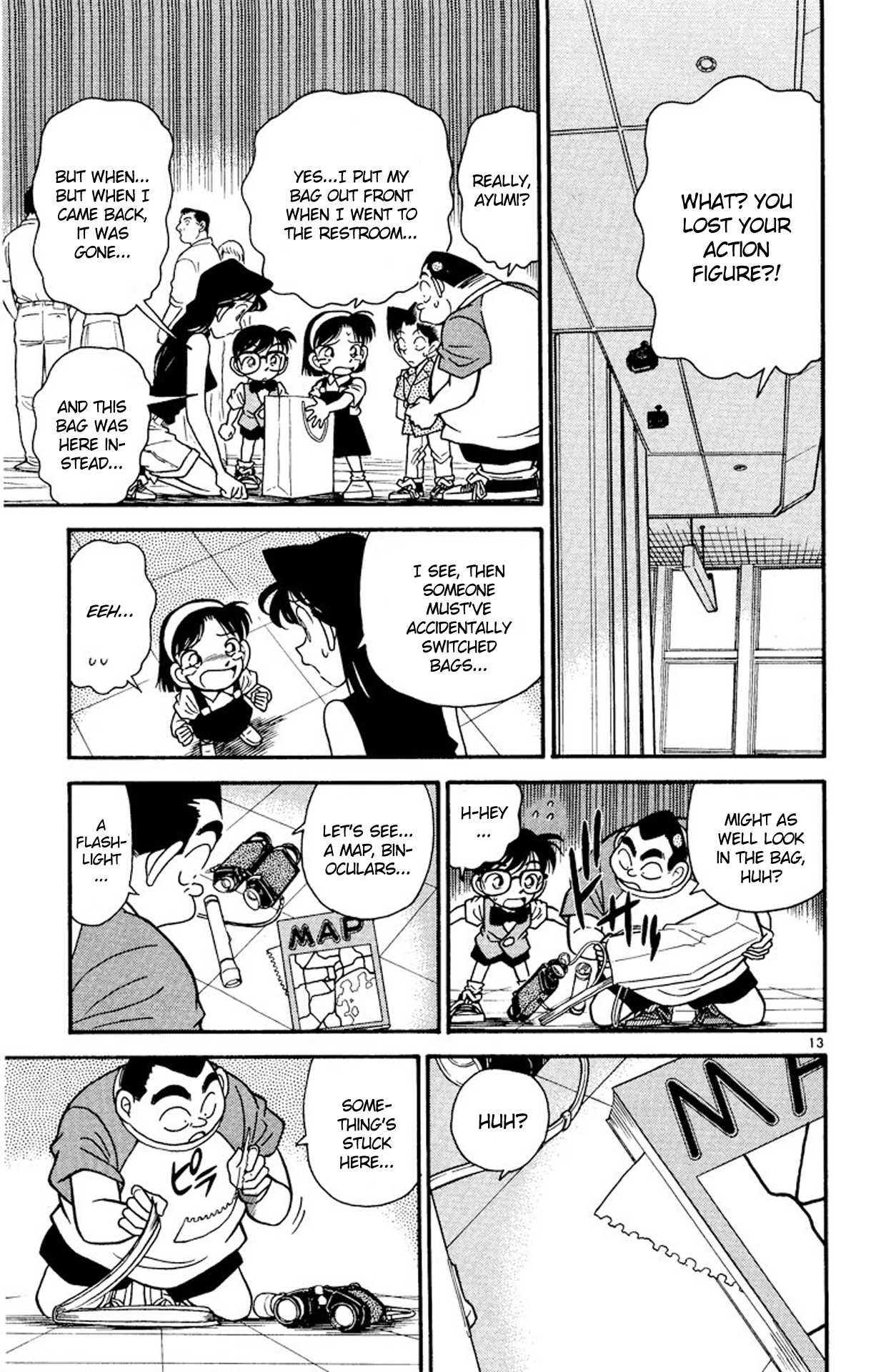 Detective Conan Chapter 36 page 14 - Chapter 36: Code Sheet Obtained!!