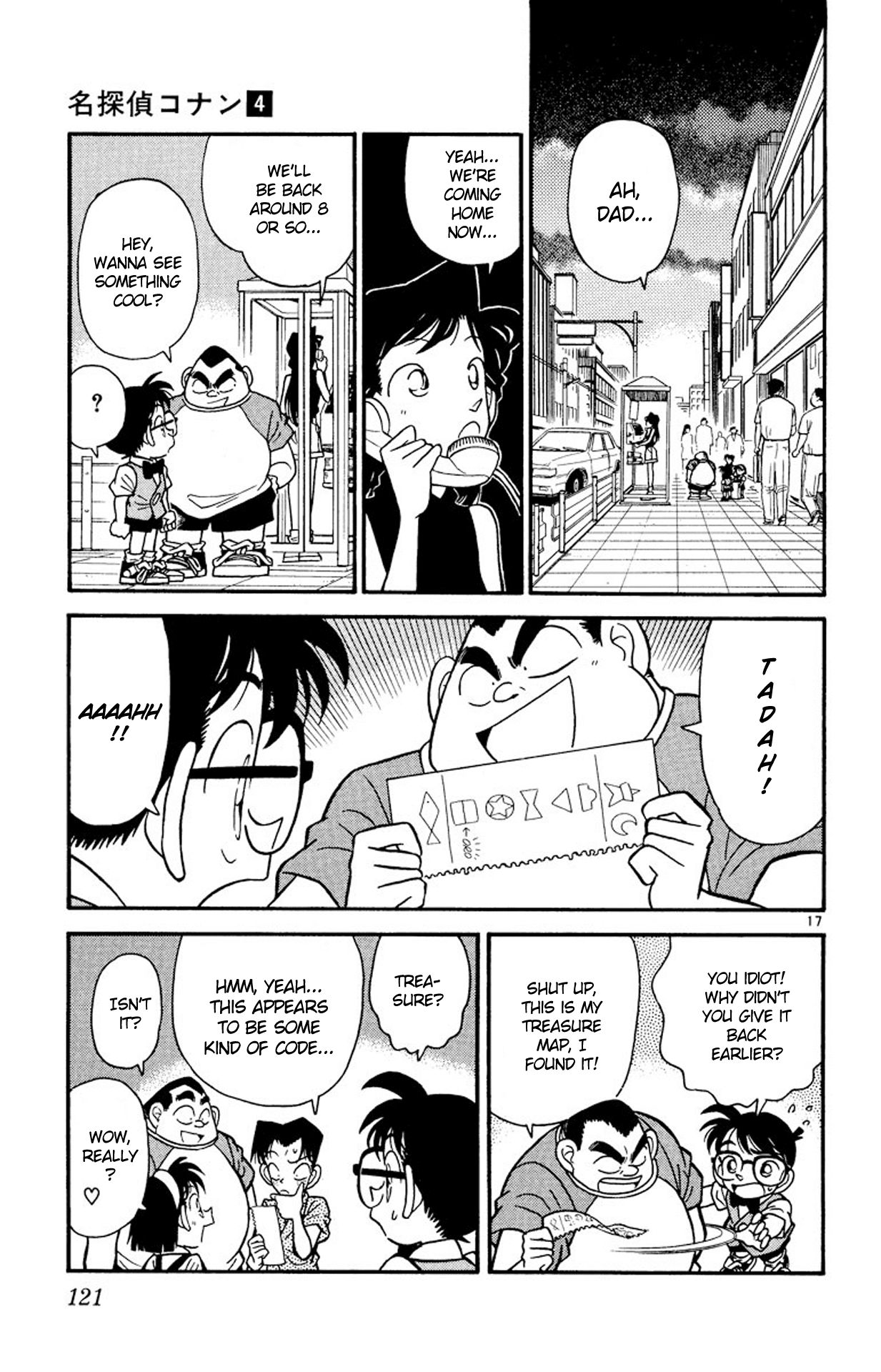 Detective Conan Chapter 36 page 18 - Chapter 36: Code Sheet Obtained!!