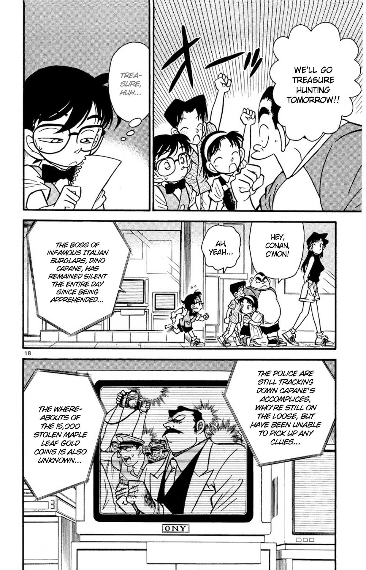 Detective Conan Chapter 36 page 19 - Chapter 36: Code Sheet Obtained!!