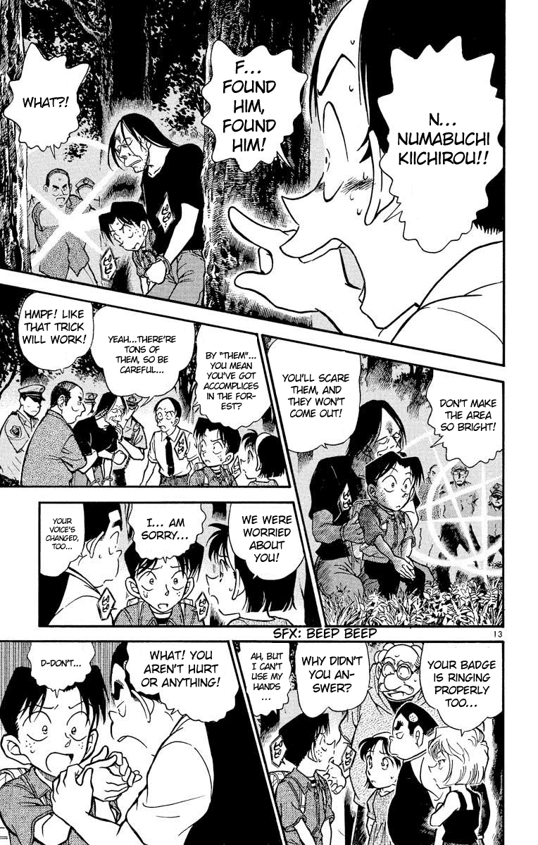 Detective Conan Chapter 360 page 14 - Chapter 360: The Vanished Mitsuhiko (3)