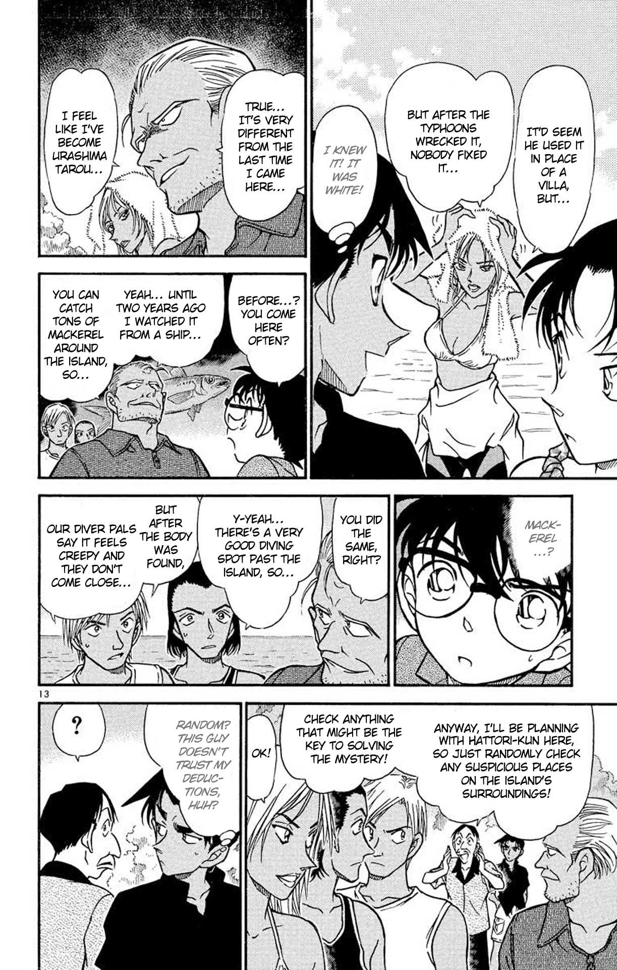 Detective Conan Chapter 361 page 15 - Chapter 361: Death Island