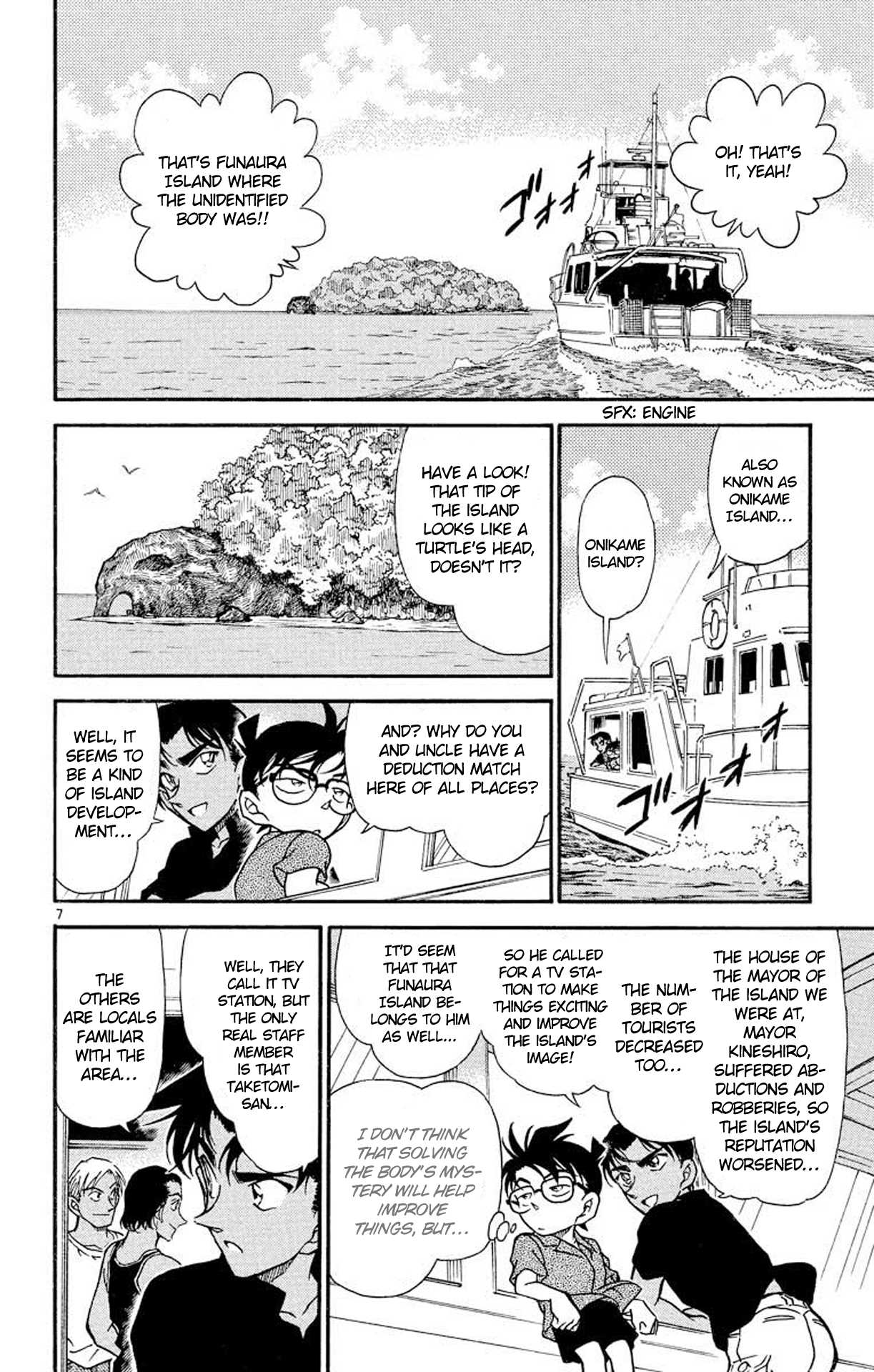 Detective Conan Chapter 361 page 9 - Chapter 361: Death Island