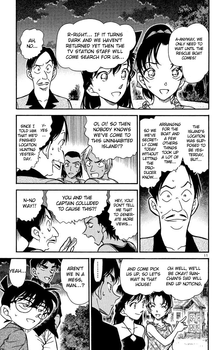 Detective Conan Chapter 362 page 12 - Chapter 362: A Dangerous Visitor
