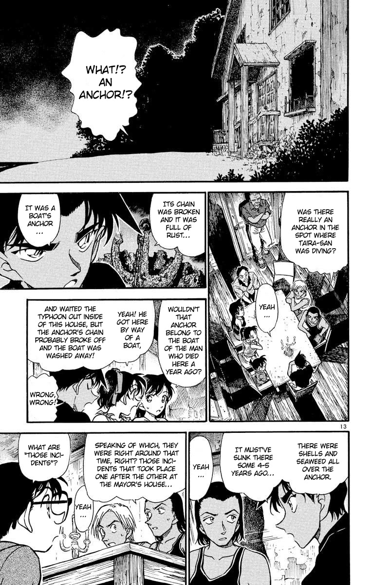 Detective Conan Chapter 362 page 14 - Chapter 362: A Dangerous Visitor