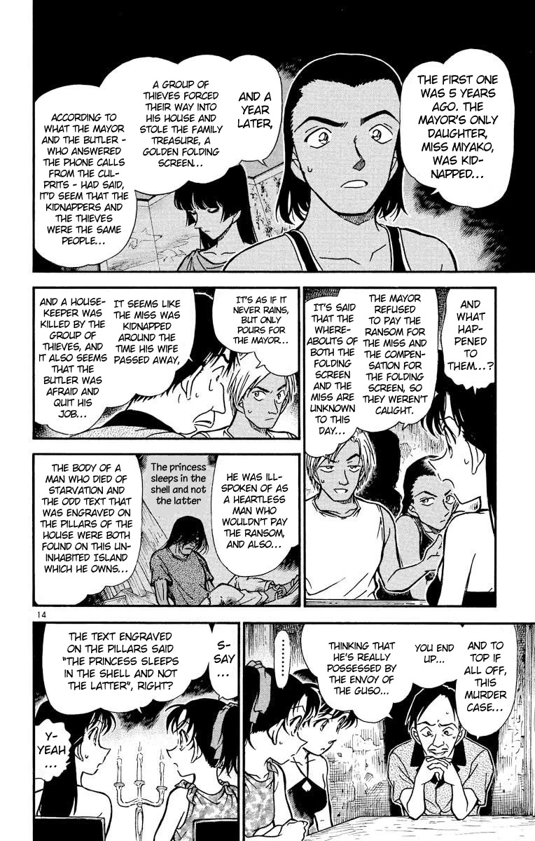 Detective Conan Chapter 362 page 15 - Chapter 362: A Dangerous Visitor