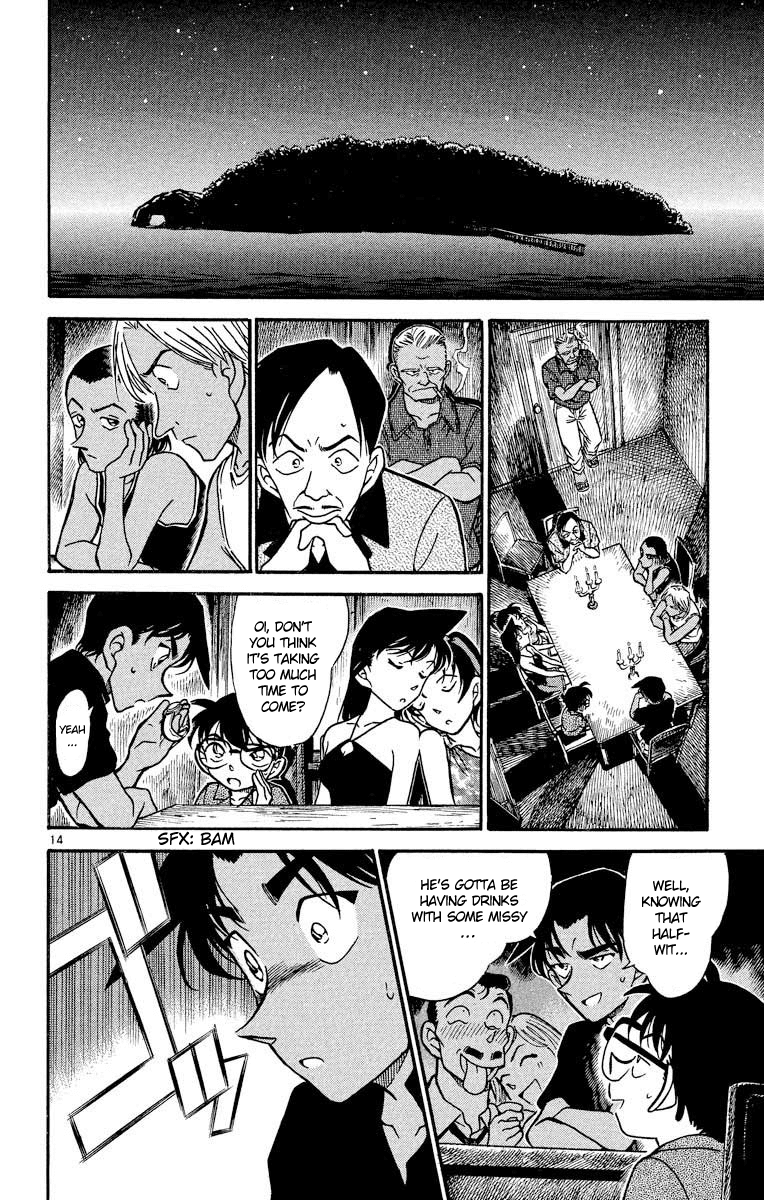 Detective Conan Chapter 363 page 15 - Chapter 363: Mysterious Words