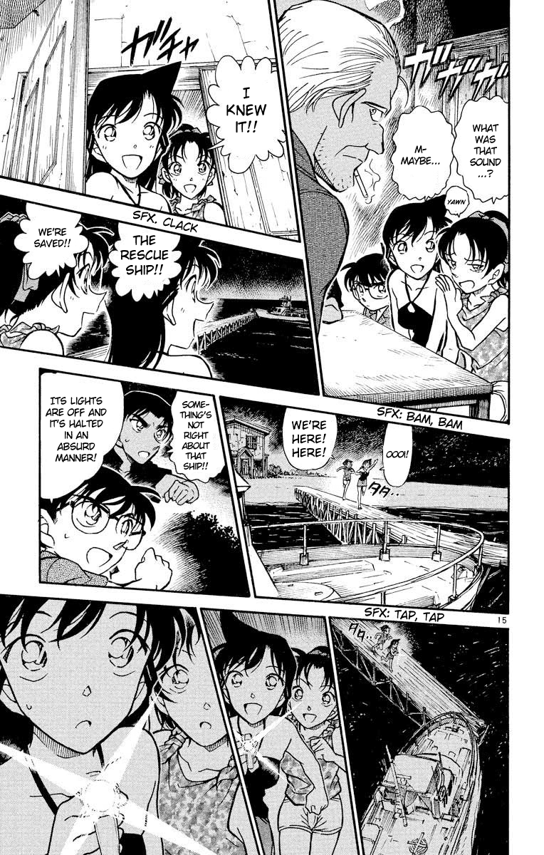 Detective Conan Chapter 363 page 16 - Chapter 363: Mysterious Words