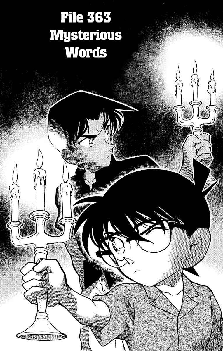 Detective Conan Chapter 363 page 2 - Chapter 363: Mysterious Words
