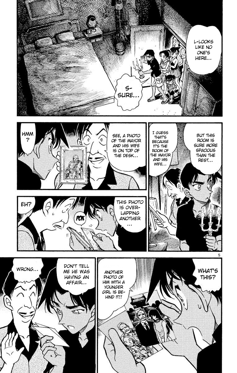 Detective Conan Chapter 363 page 6 - Chapter 363: Mysterious Words
