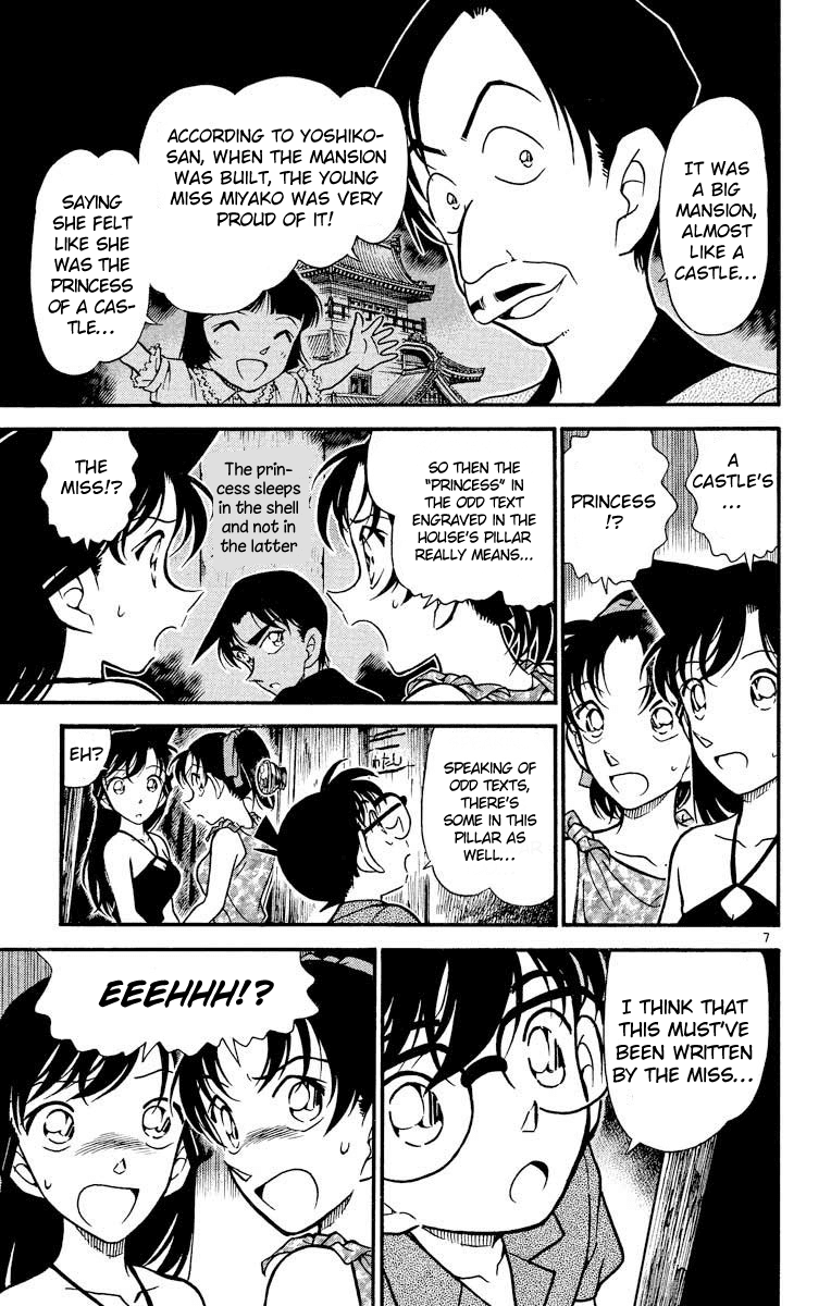 Detective Conan Chapter 363 page 8 - Chapter 363: Mysterious Words