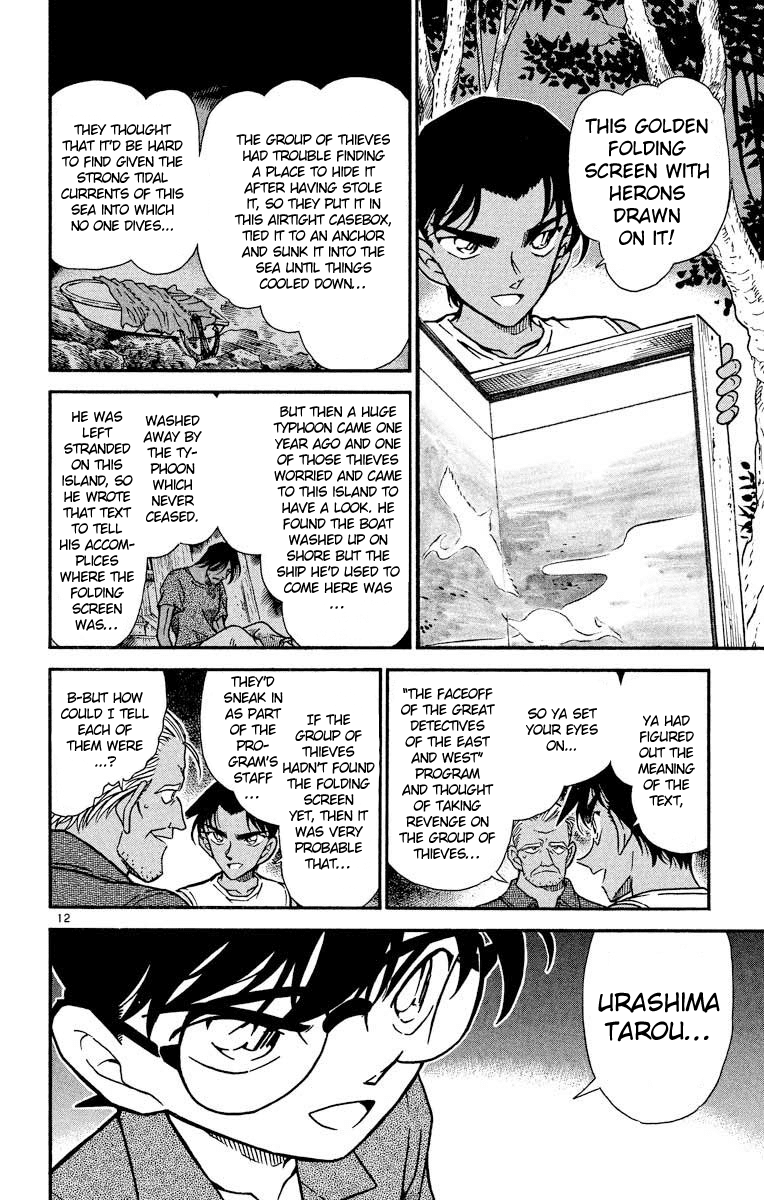 Detective Conan Chapter 365 page 13 - Chapter 365: The Princess & The Ryugu Castle