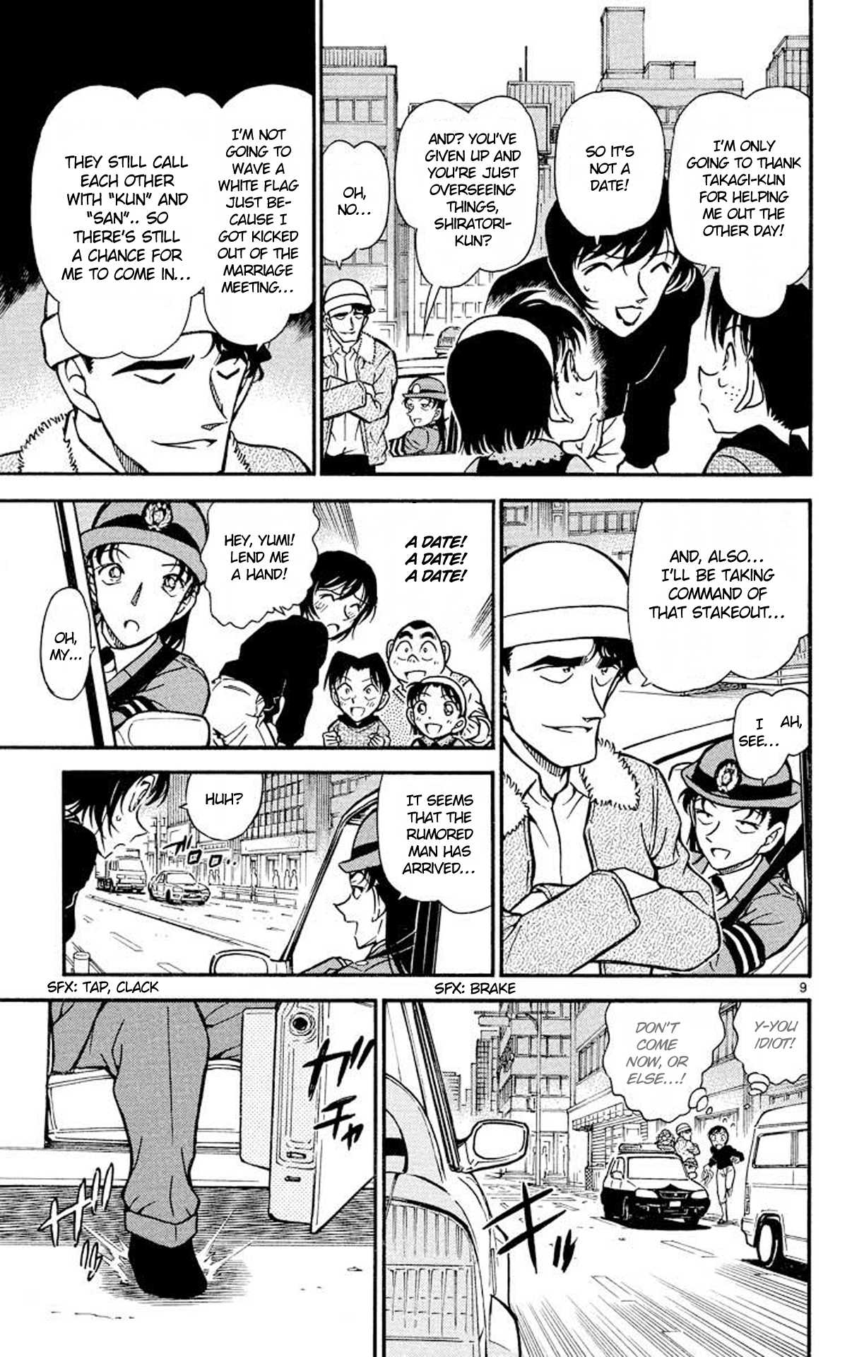 Detective Conan Chapter 366 page 10 - Chapter 366: Parade Within the Malice