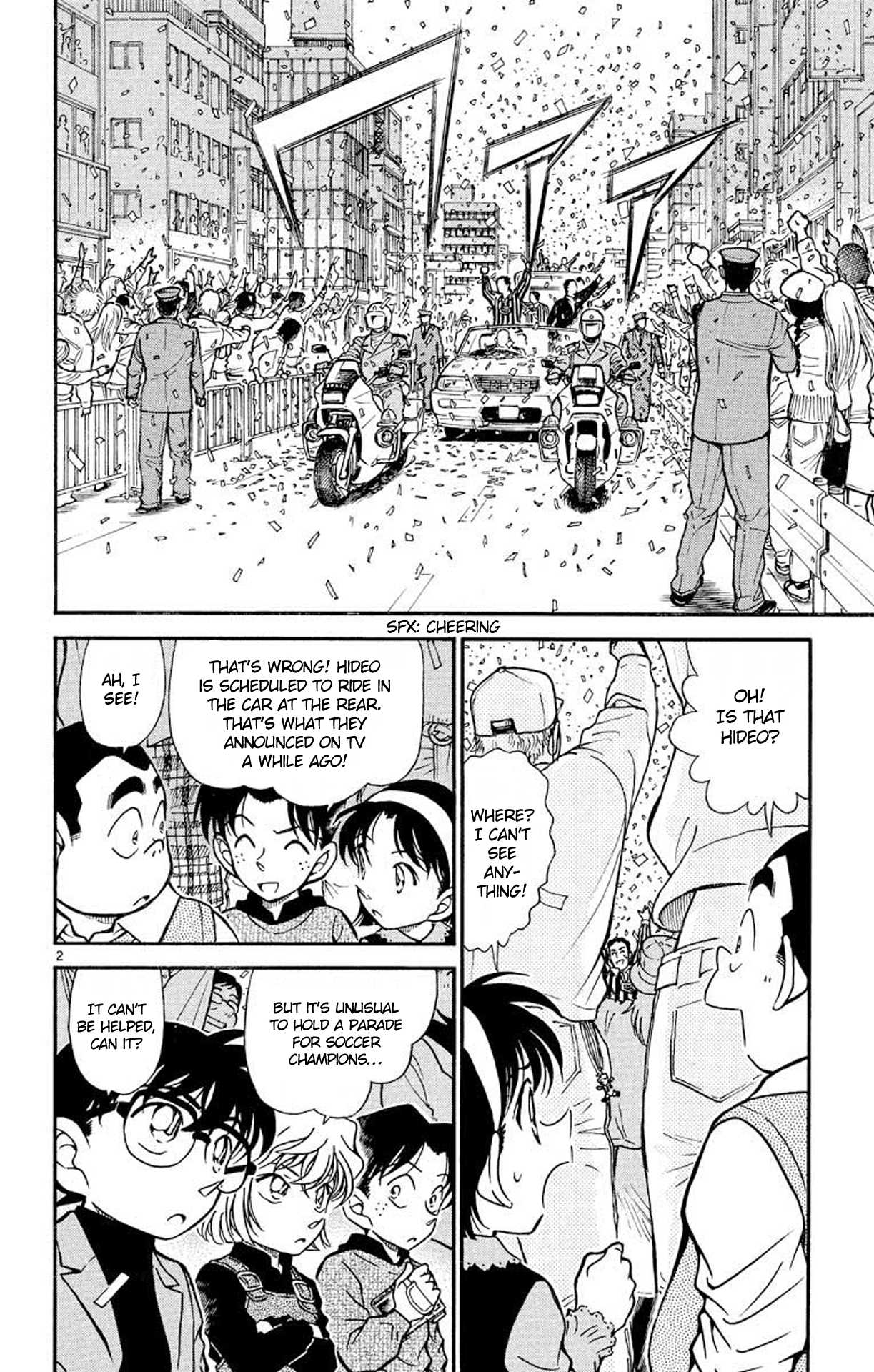 Detective Conan Chapter 366 page 3 - Chapter 366: Parade Within the Malice