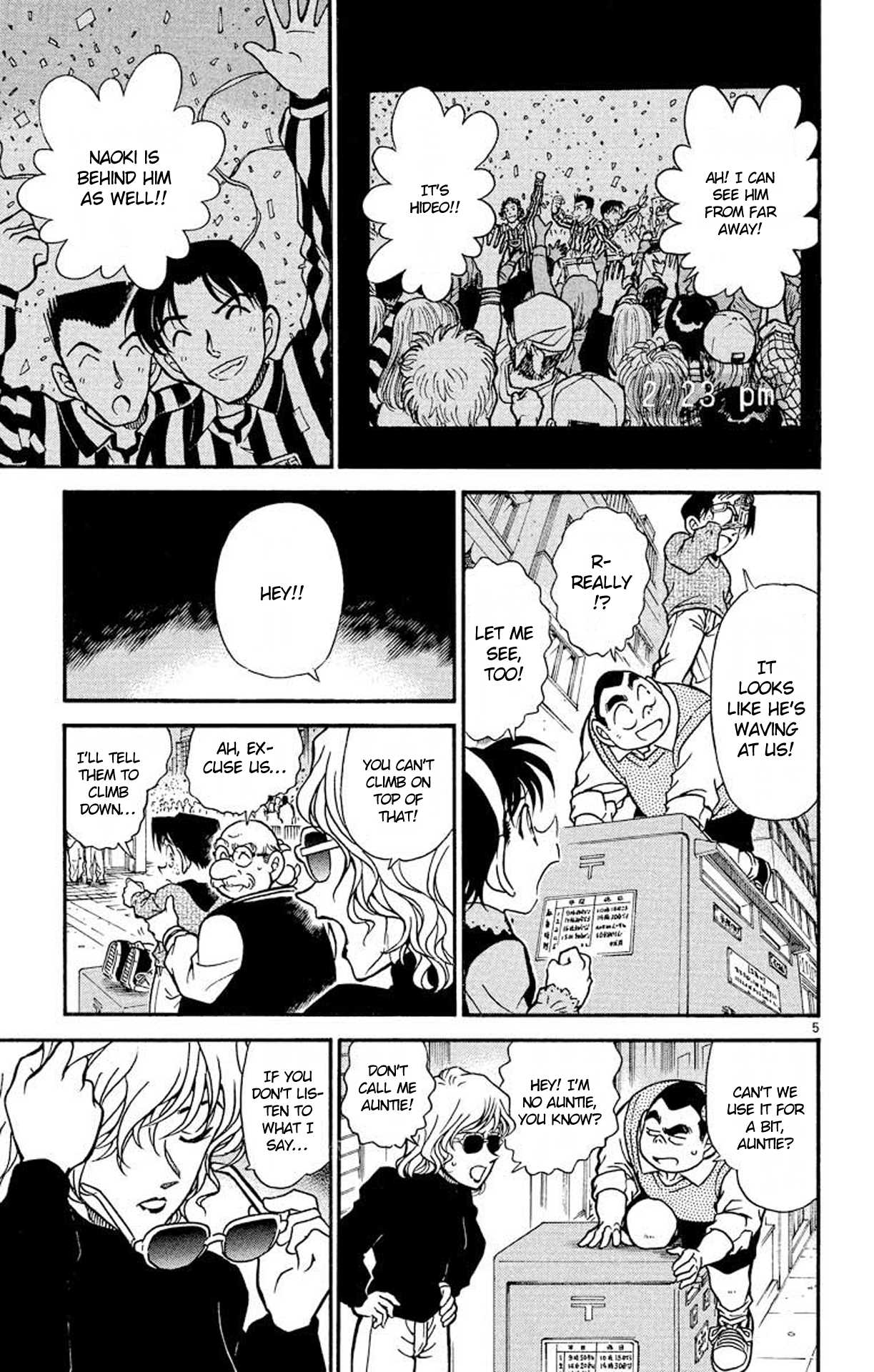 Detective Conan Chapter 366 page 6 - Chapter 366: Parade Within the Malice