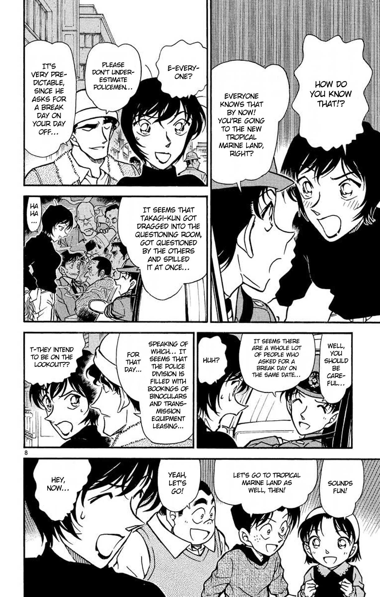 Detective Conan Chapter 366 page 9 - Chapter 366: Parade Within the Malice