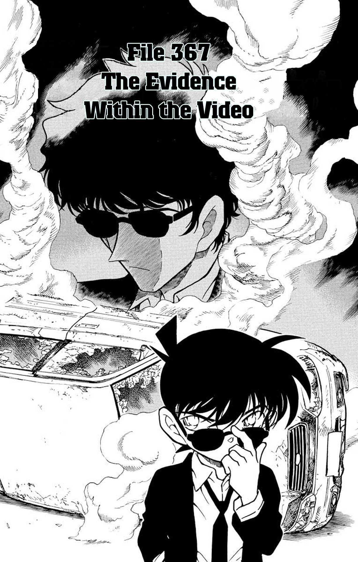 Detective Conan Chapter 367 page 1 - Chapter 367: The Evidence Within the Video
