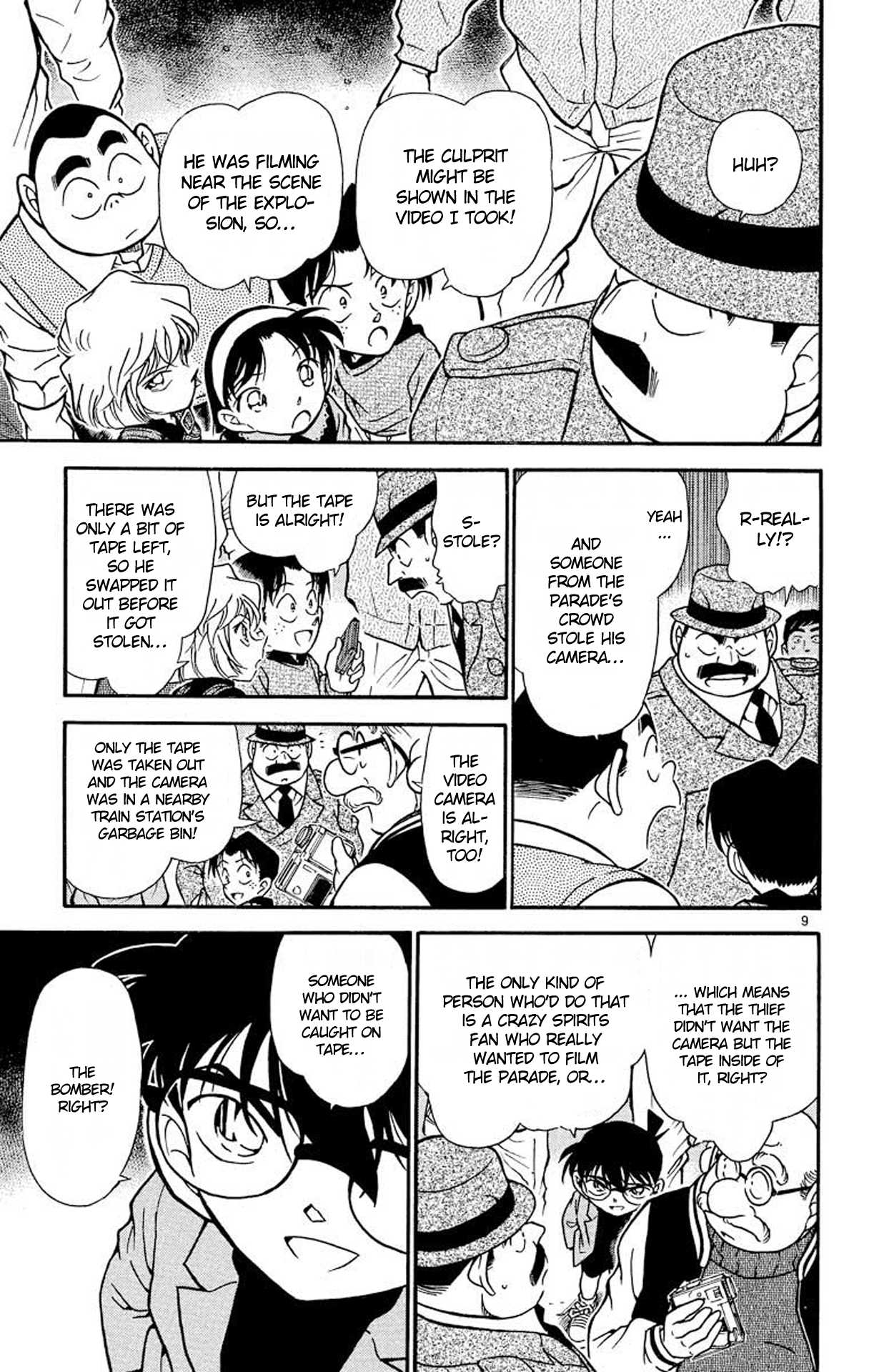 Detective Conan Chapter 367 page 10 - Chapter 367: The Evidence Within the Video
