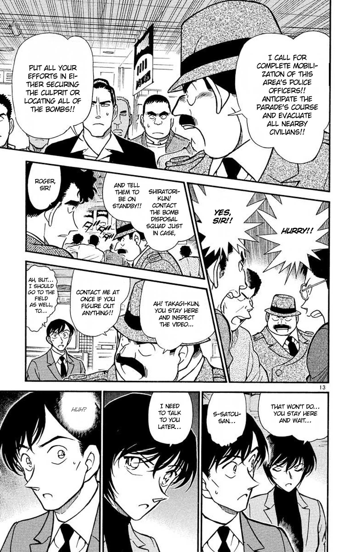 Detective Conan Chapter 367 page 14 - Chapter 367: The Evidence Within the Video