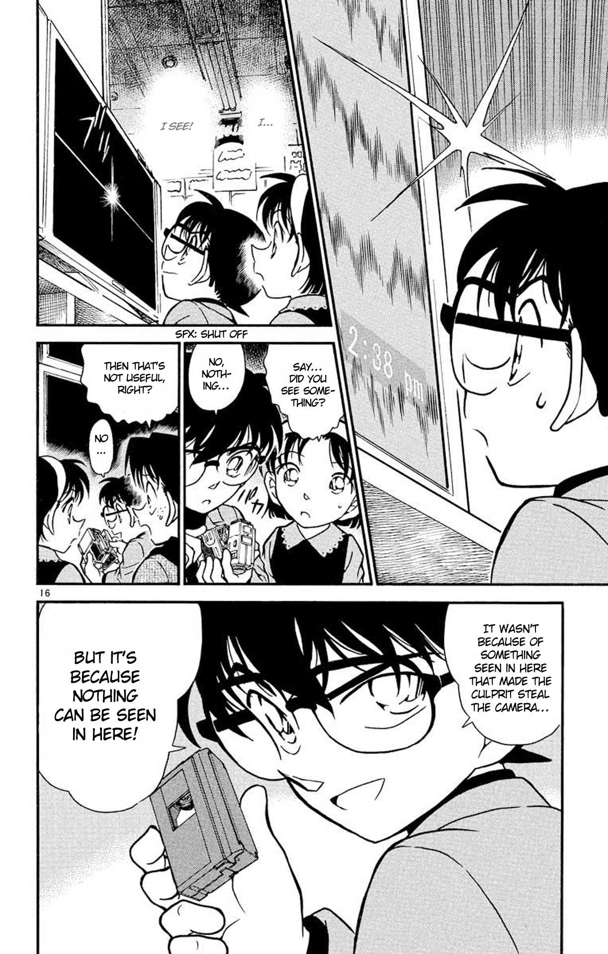 Detective Conan Chapter 367 page 17 - Chapter 367: The Evidence Within the Video