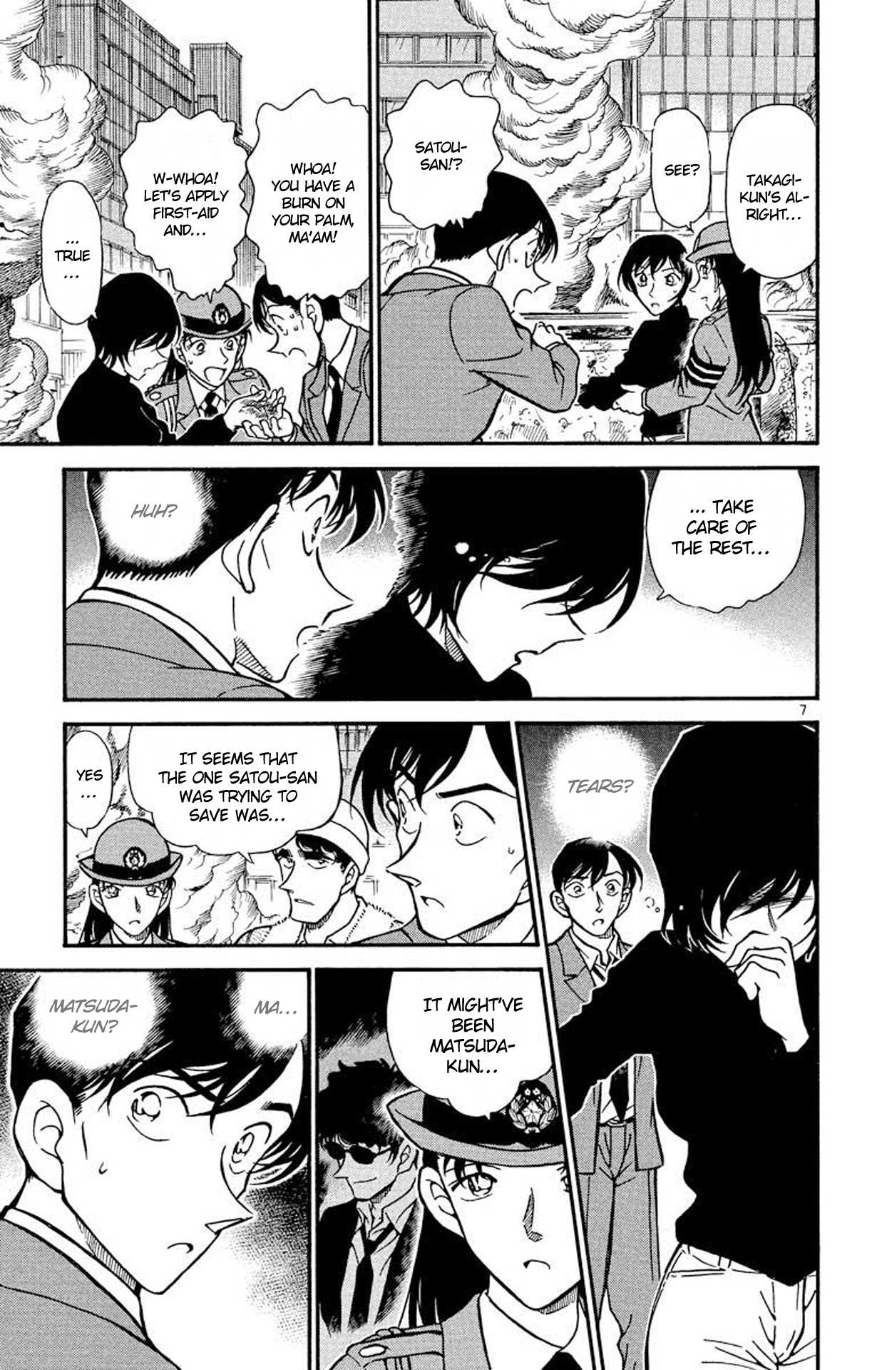 Detective Conan Chapter 367 page 8 - Chapter 367: The Evidence Within the Video