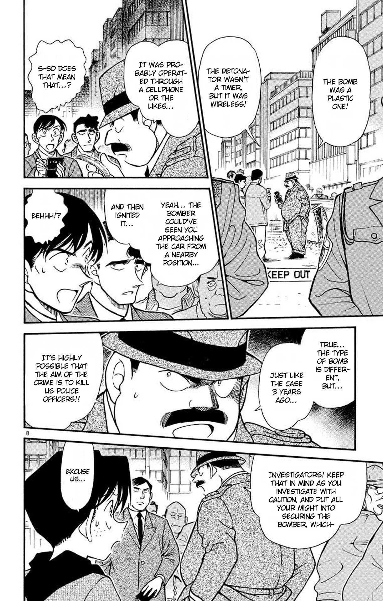 Detective Conan Chapter 367 page 9 - Chapter 367: The Evidence Within the Video