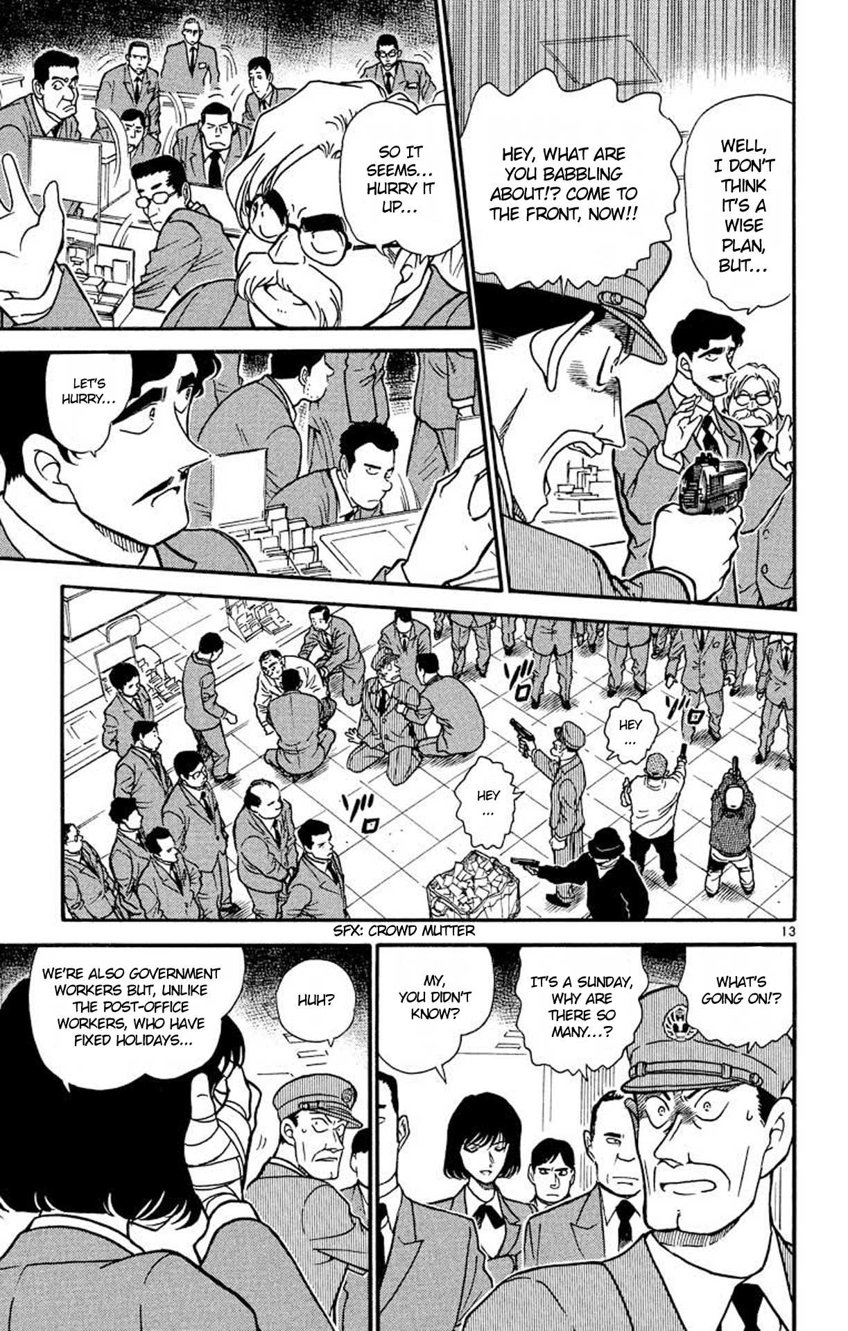 Detective Conan Chapter 368 page 14 - Chapter 368: The Bomber's Aim