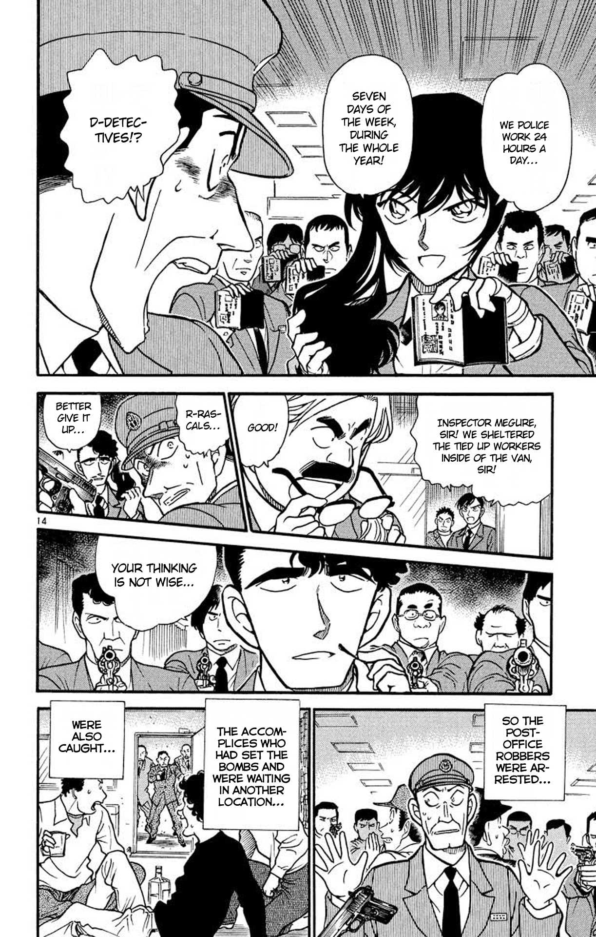 Detective Conan Chapter 368 page 15 - Chapter 368: The Bomber's Aim