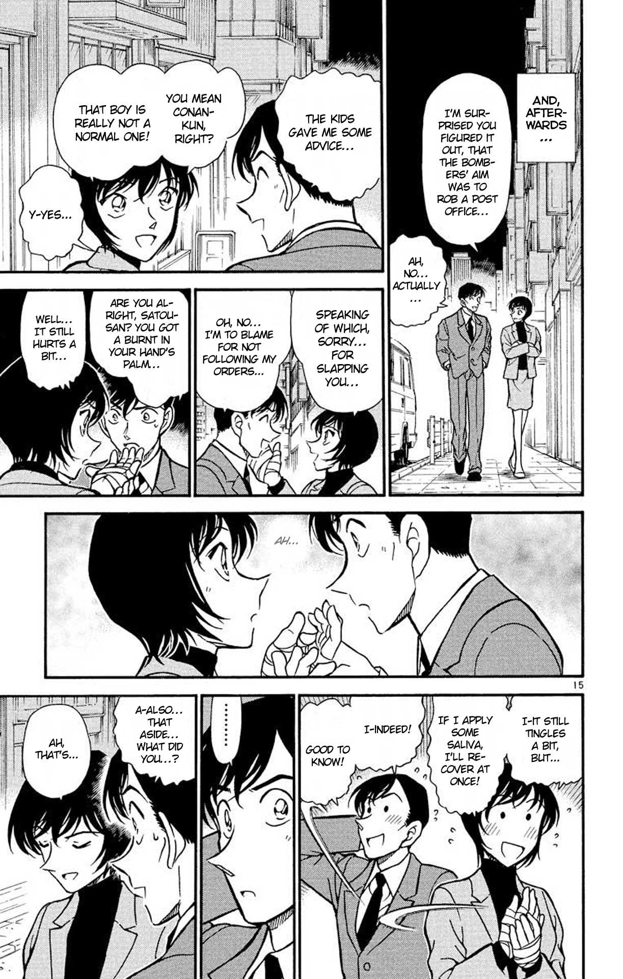 Detective Conan Chapter 368 page 16 - Chapter 368: The Bomber's Aim