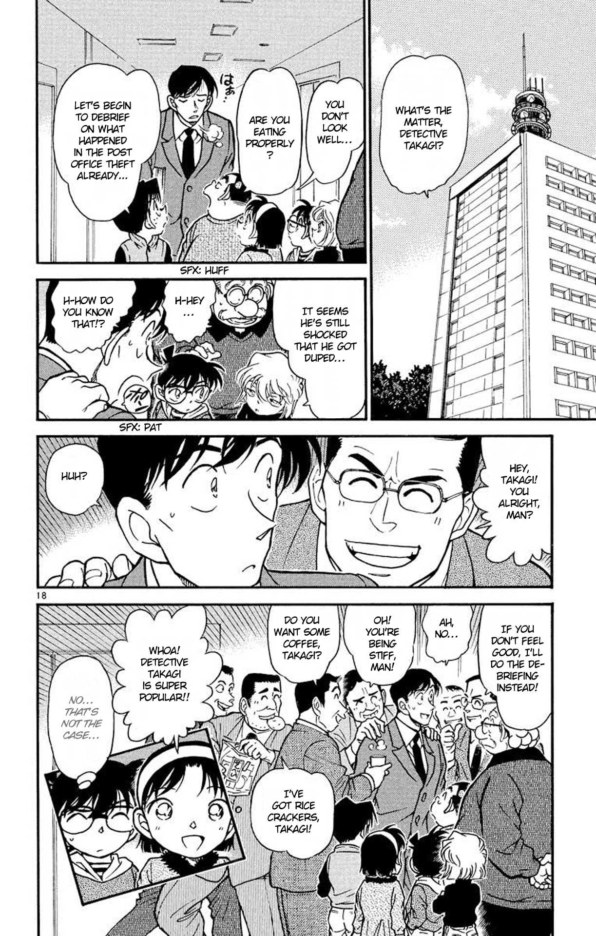 Detective Conan Chapter 368 page 19 - Chapter 368: The Bomber's Aim
