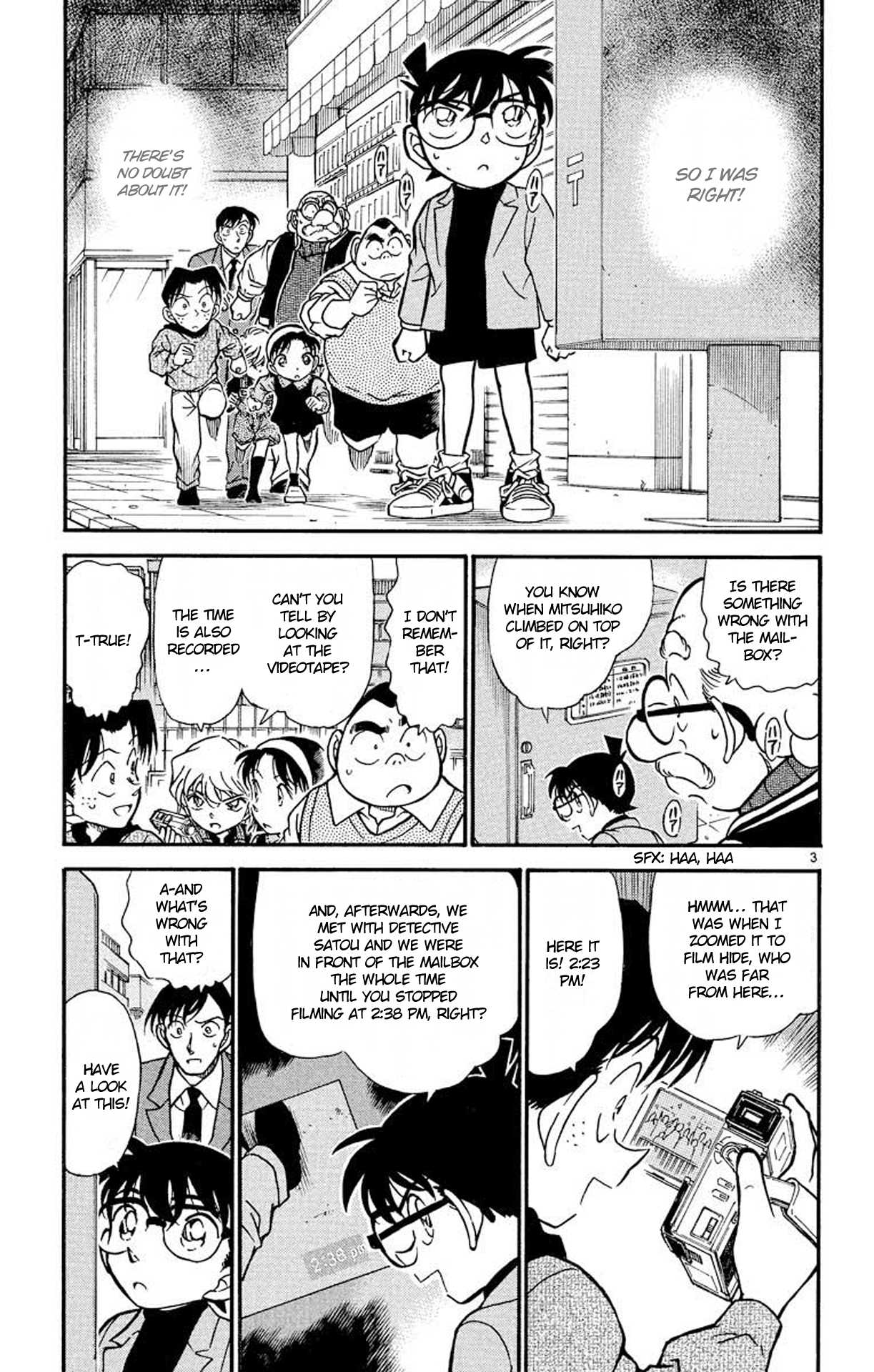 Detective Conan Chapter 368 page 4 - Chapter 368: The Bomber's Aim