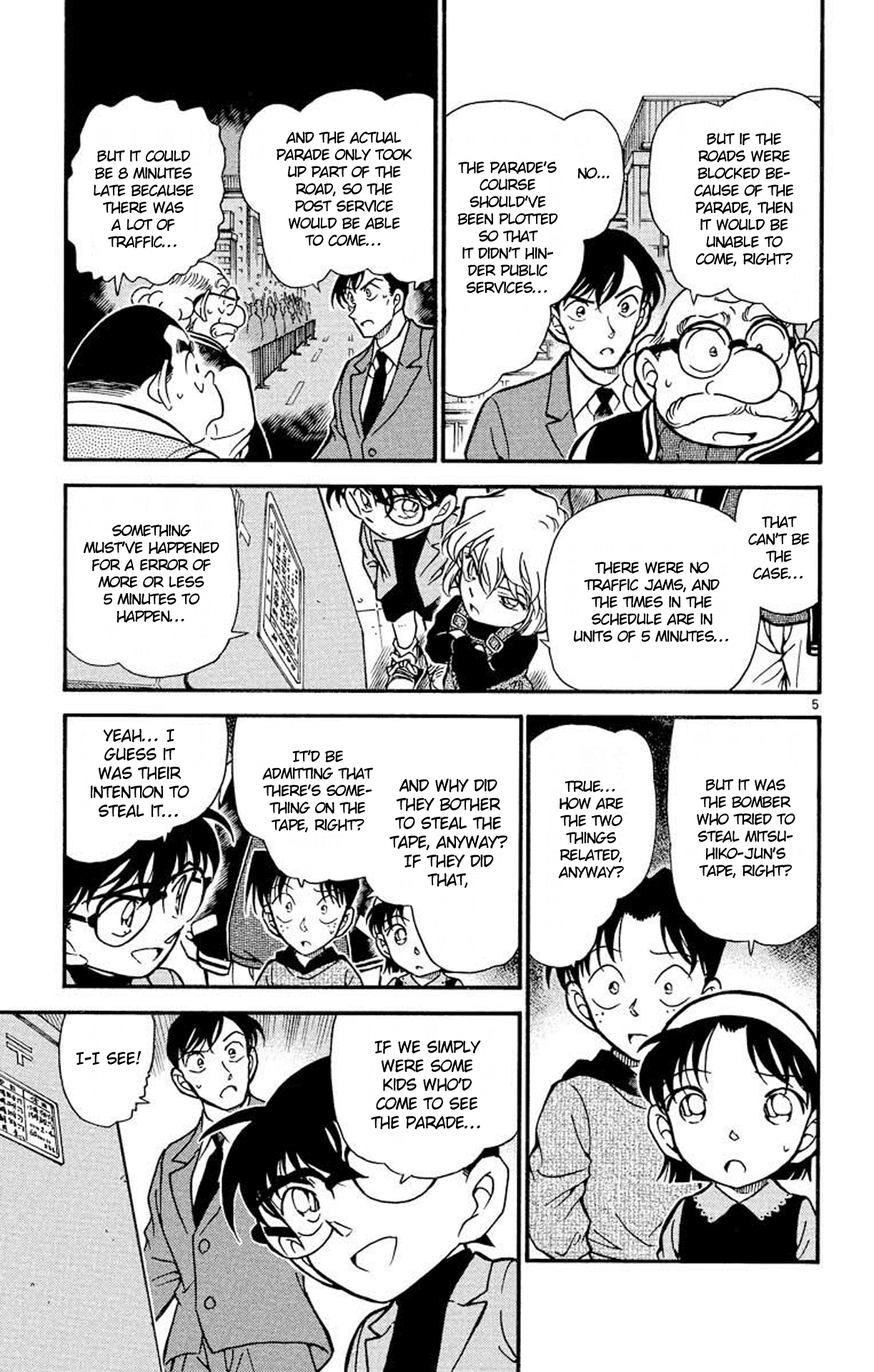 Detective Conan Chapter 368 page 6 - Chapter 368: The Bomber's Aim