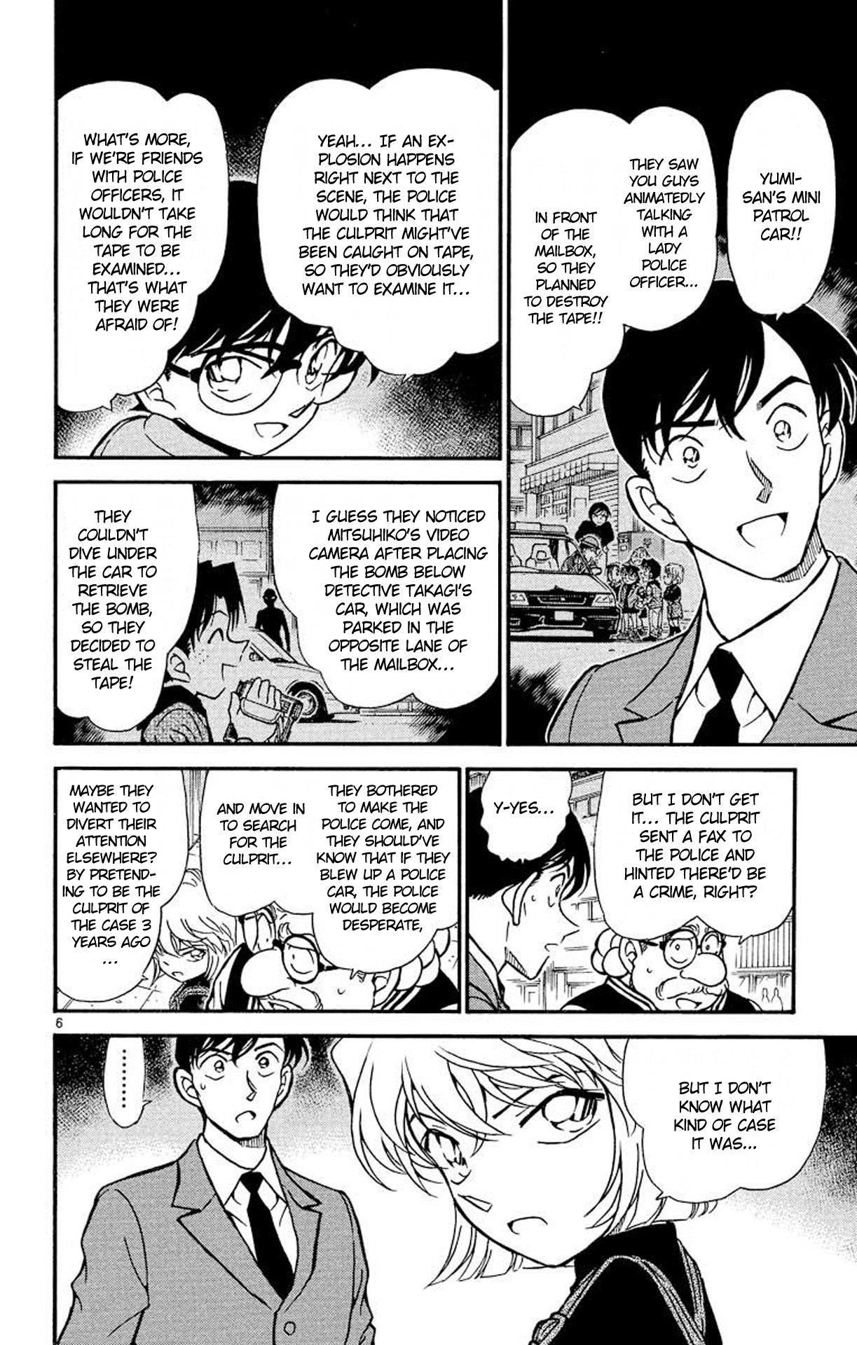 Detective Conan Chapter 368 page 7 - Chapter 368: The Bomber's Aim