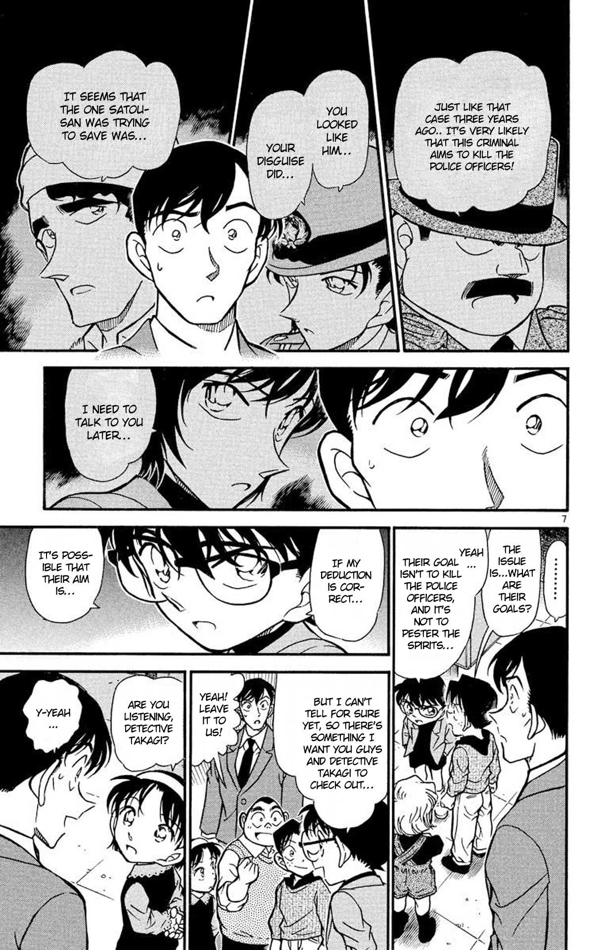 Detective Conan Chapter 368 page 8 - Chapter 368: The Bomber's Aim