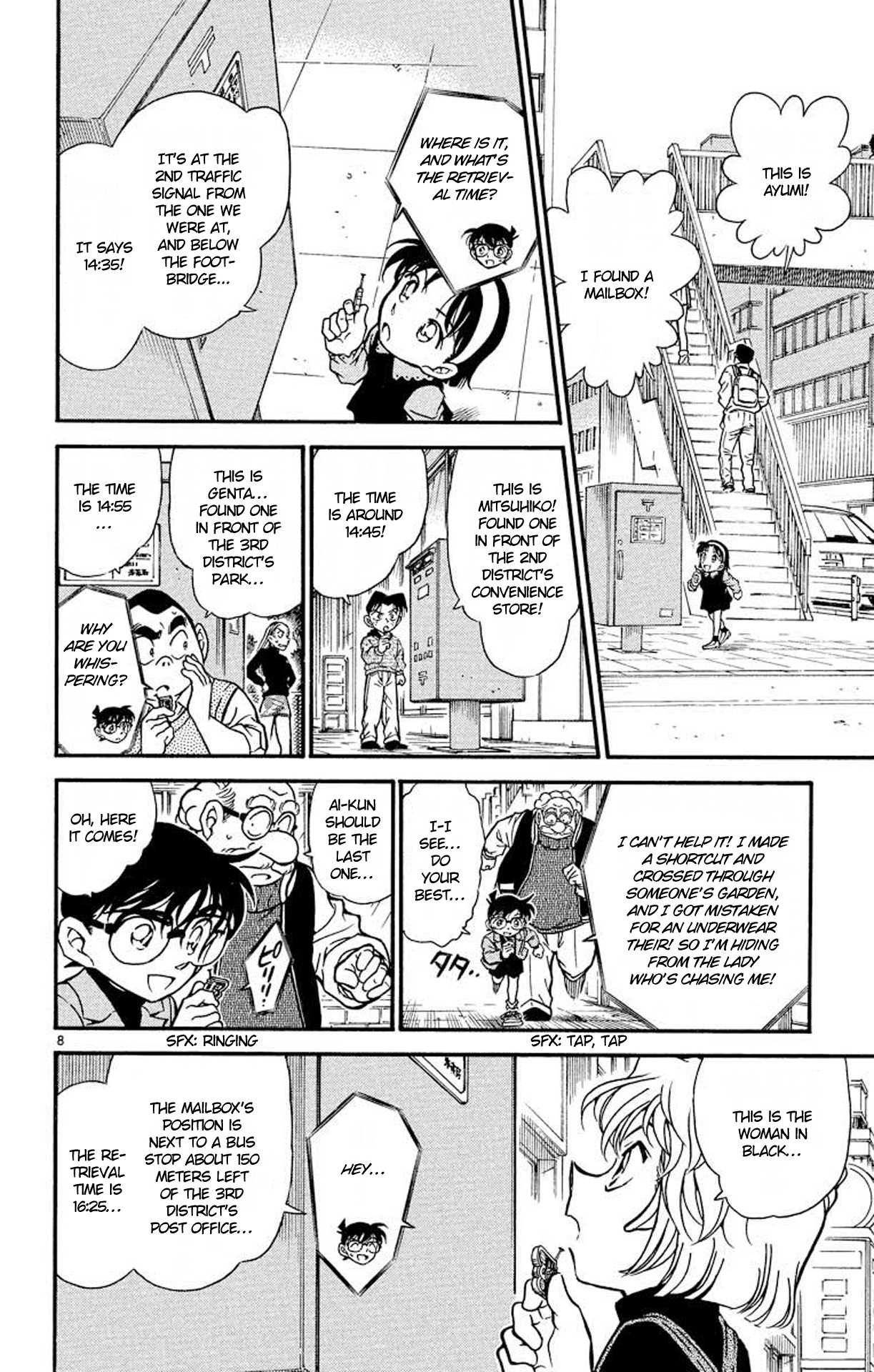 Detective Conan Chapter 368 page 9 - Chapter 368: The Bomber's Aim