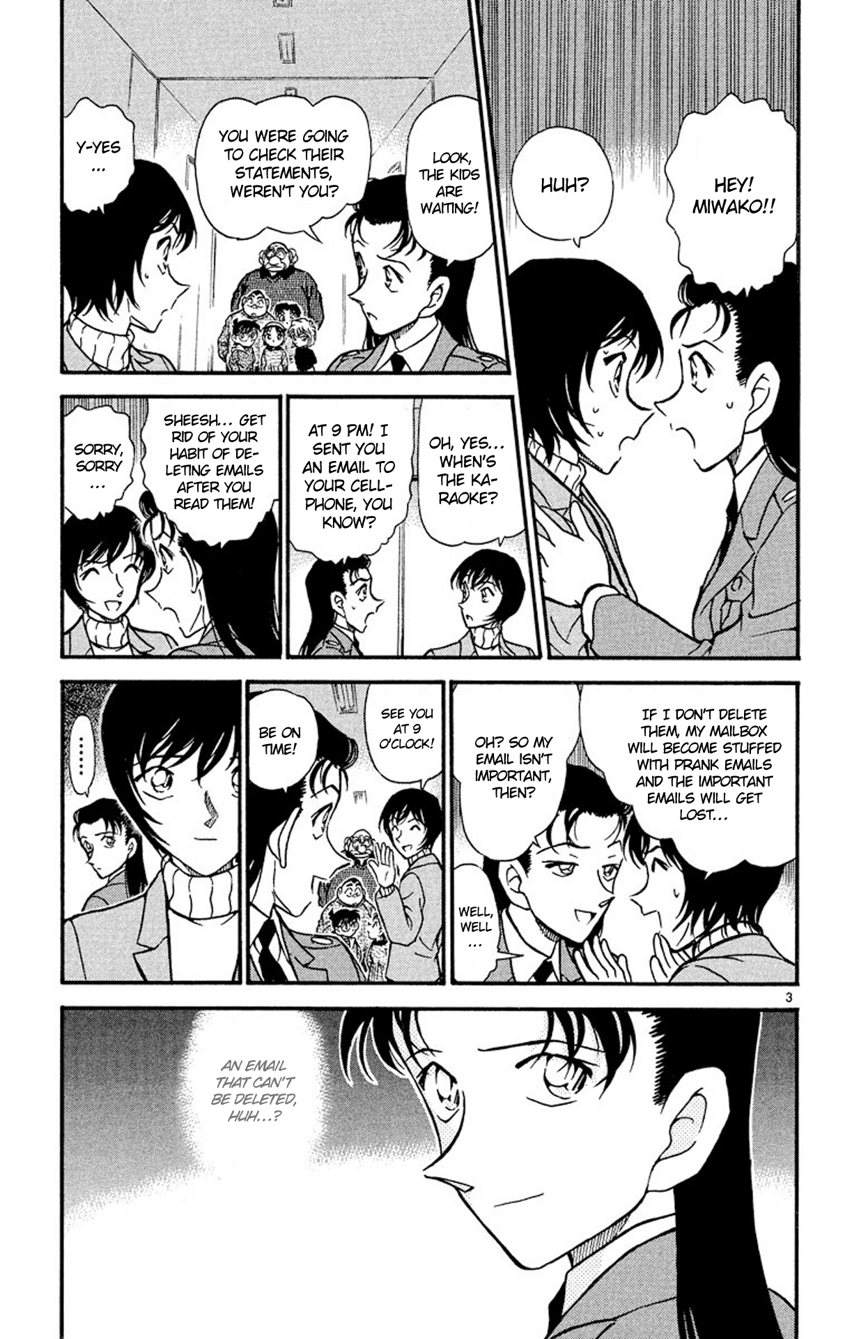 Detective Conan Chapter 369 page 4 - Chapter 369: The Policeman Who Didn't Return
