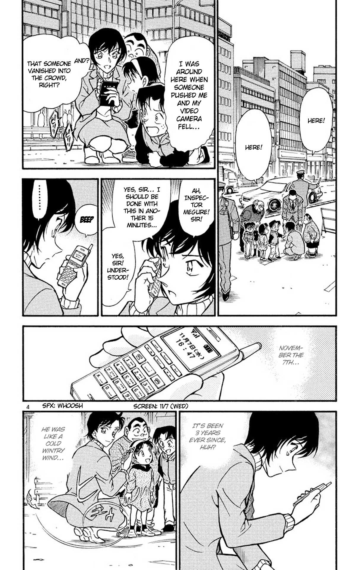 Detective Conan Chapter 369 page 5 - Chapter 369: The Policeman Who Didn't Return
