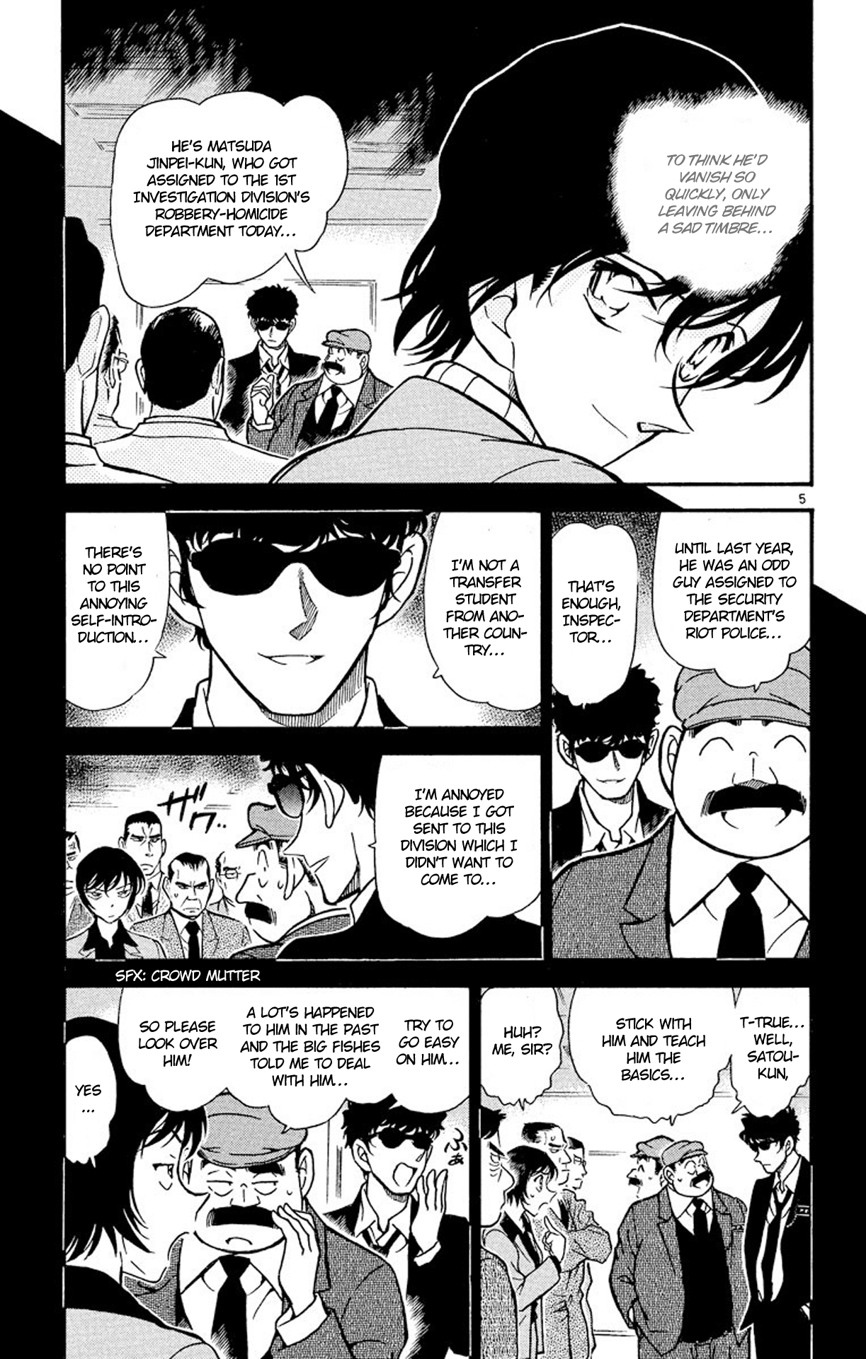 Detective Conan Chapter 369 page 6 - Chapter 369: The Policeman Who Didn't Return