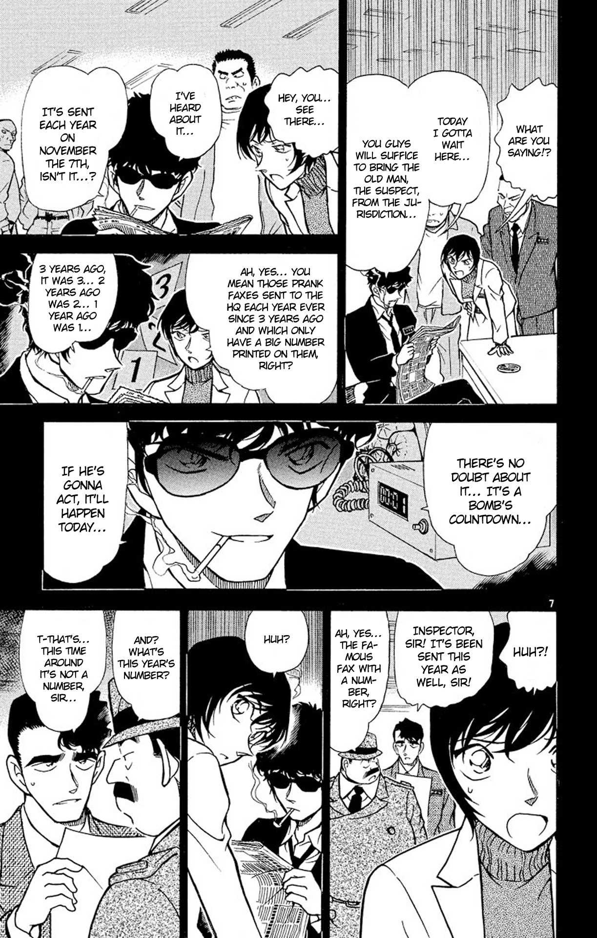 Detective Conan Chapter 369 page 8 - Chapter 369: The Policeman Who Didn't Return
