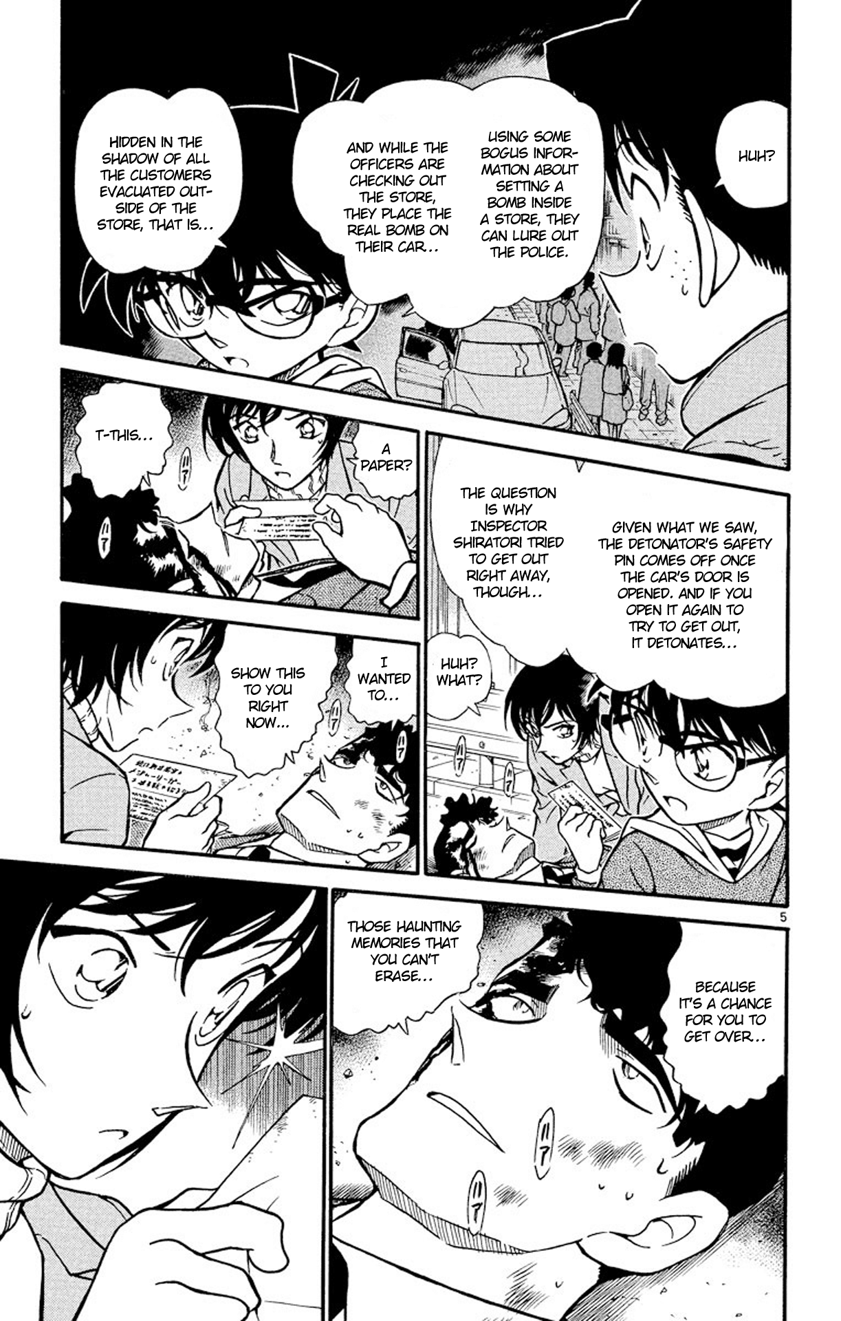 Detective Conan Chapter 370 page 6 - Chapter 370: The Unerasable Memories