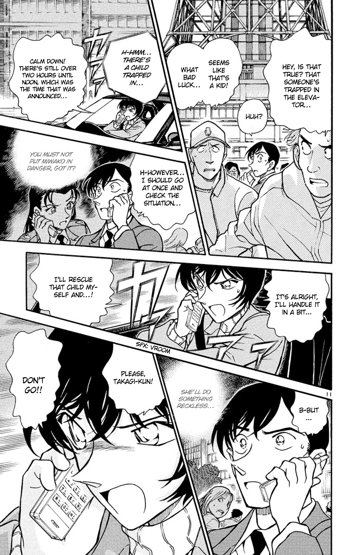 Detective Conan Chapter 371 page 12 - Chapter 371: A Red Trap