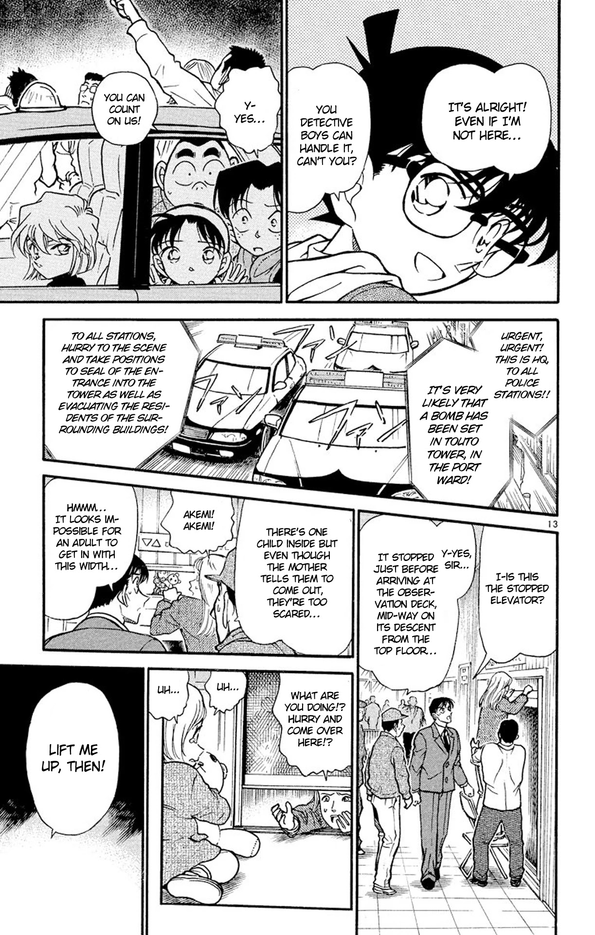Detective Conan Chapter 371 page 14 - Chapter 371: A Red Trap